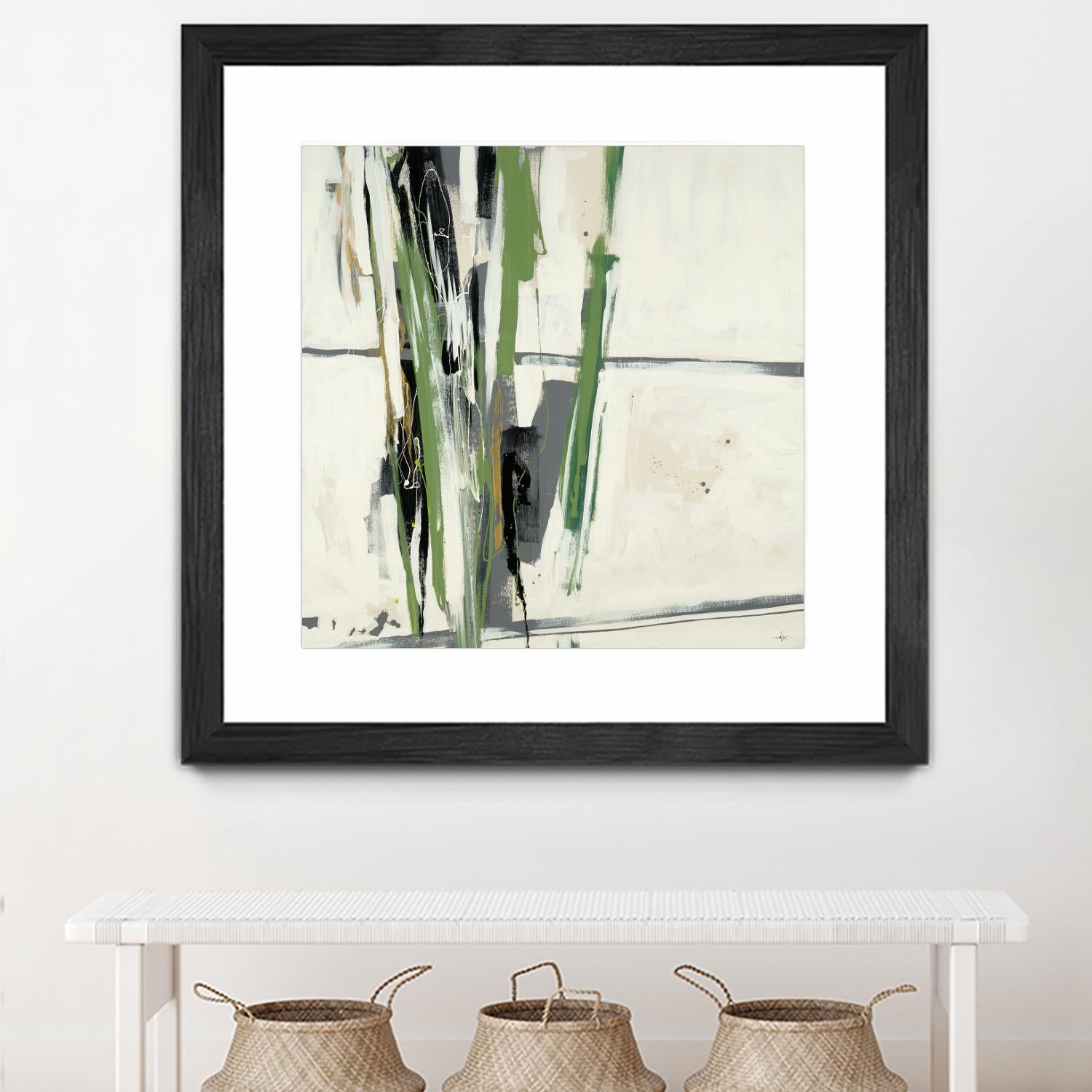 Through the Trees by KC Haxton on GIANT ART - grey abstract