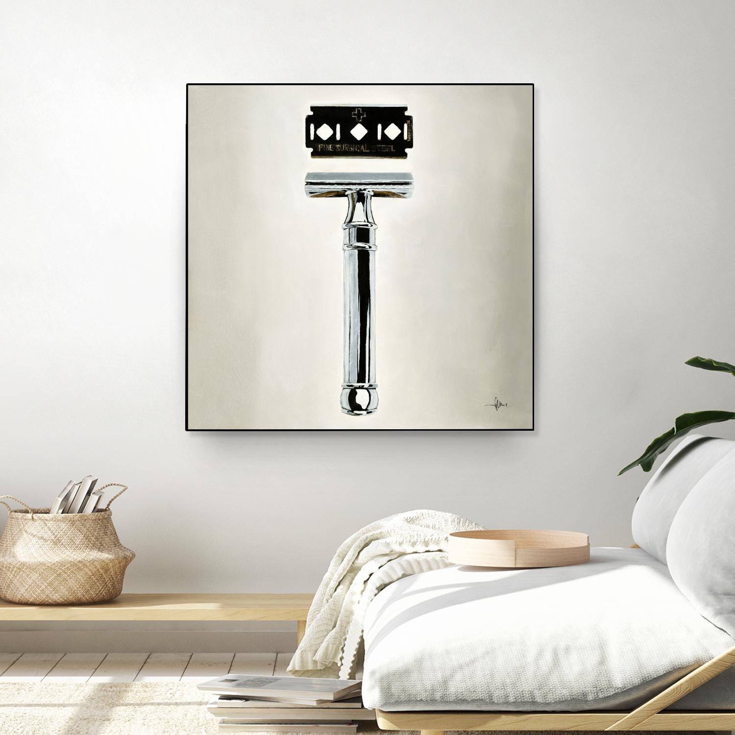 Safety Razor by KC Haxton on GIANT ART - black vintage