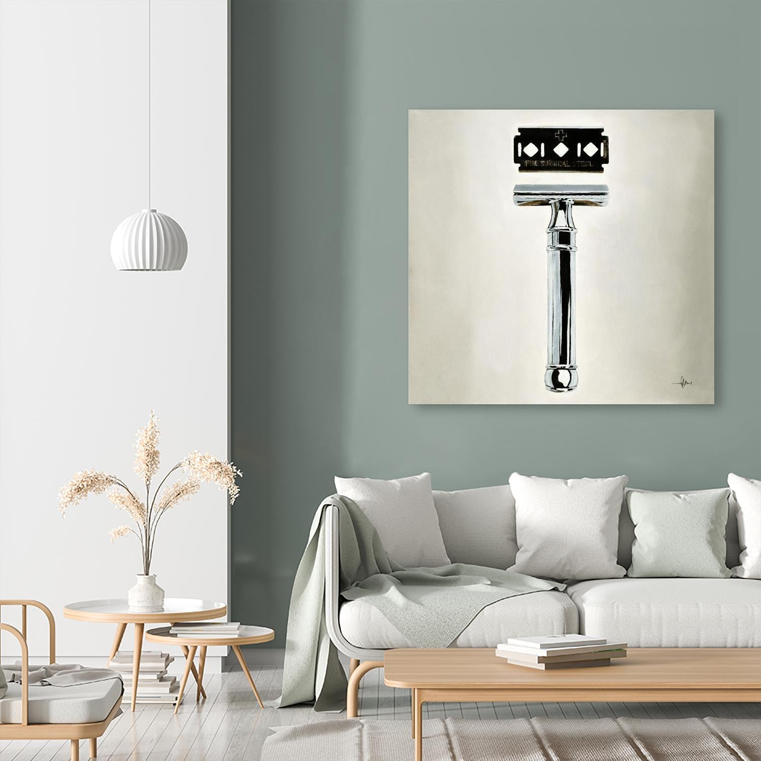 Safety Razor by KC Haxton on GIANT ART - black vintage