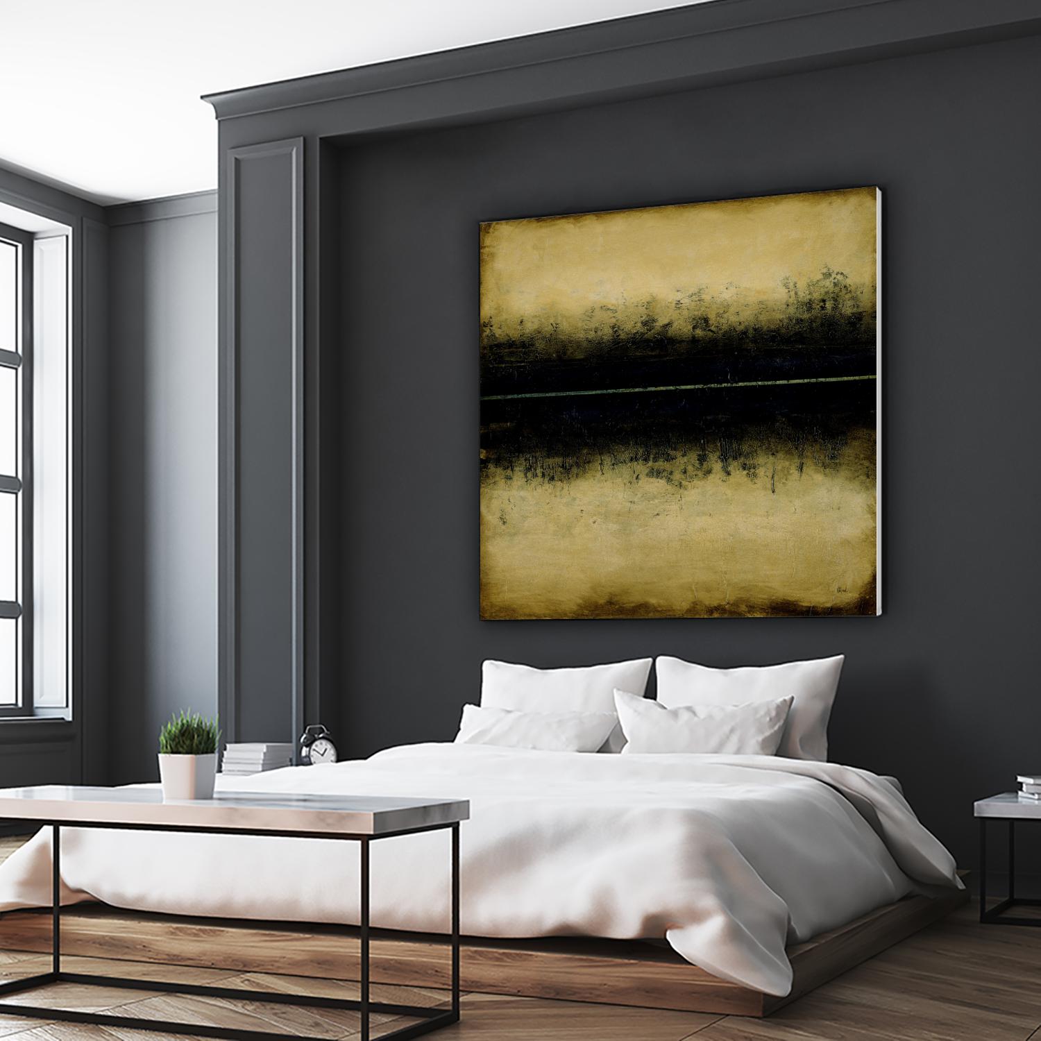 Abstract View III by Randy Hibberd on GIANT ART - black abstract