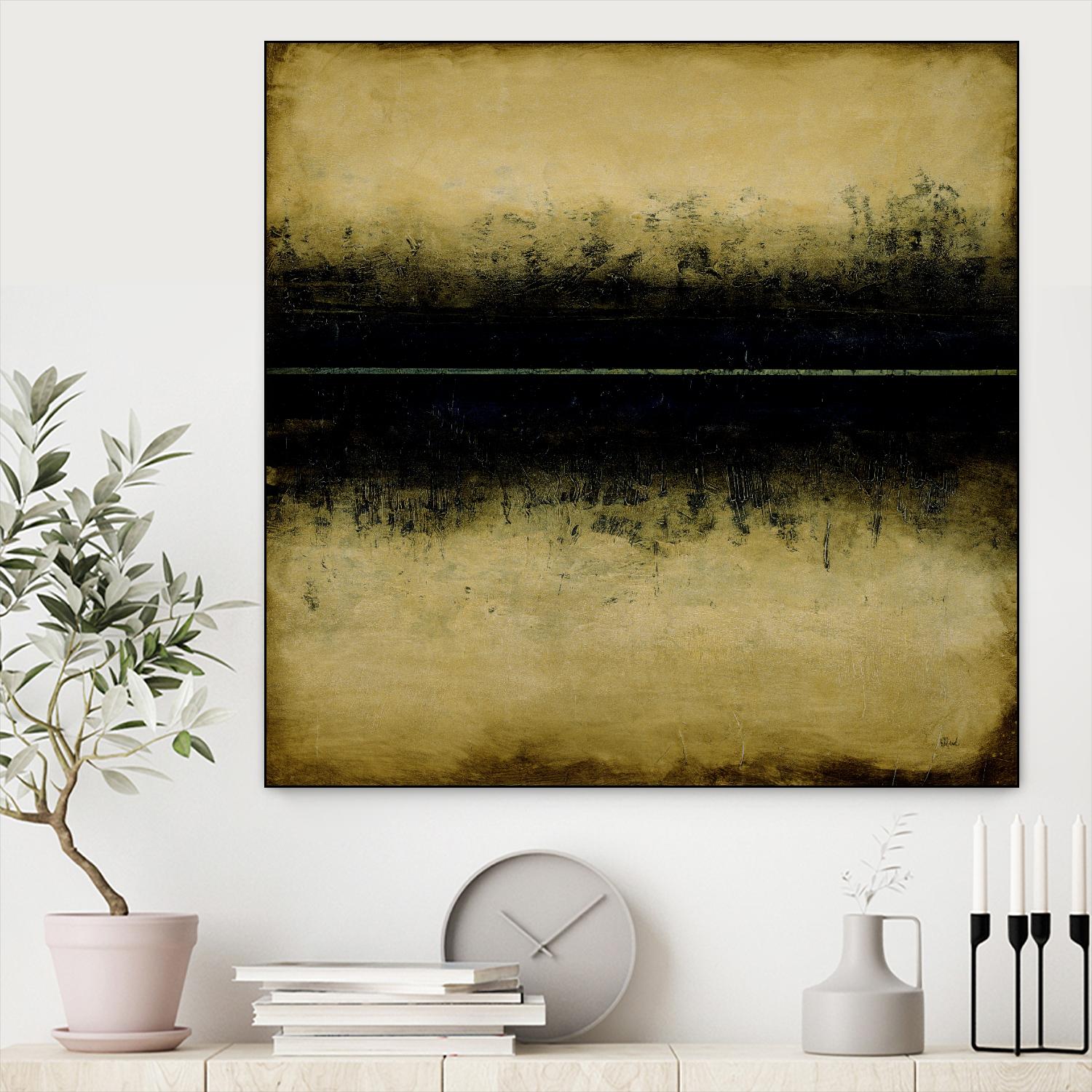 Abstract View III by Randy Hibberd on GIANT ART - black abstract