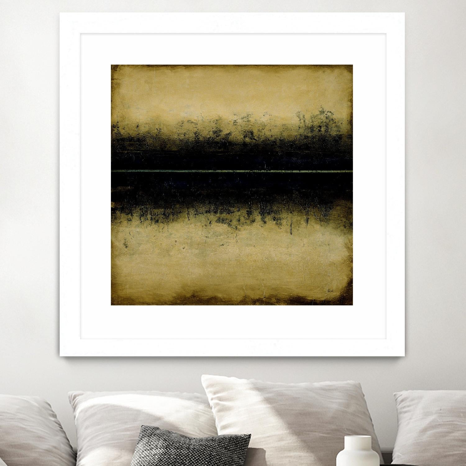 Abstract View III by Randy Hibberd on GIANT ART - black abstract