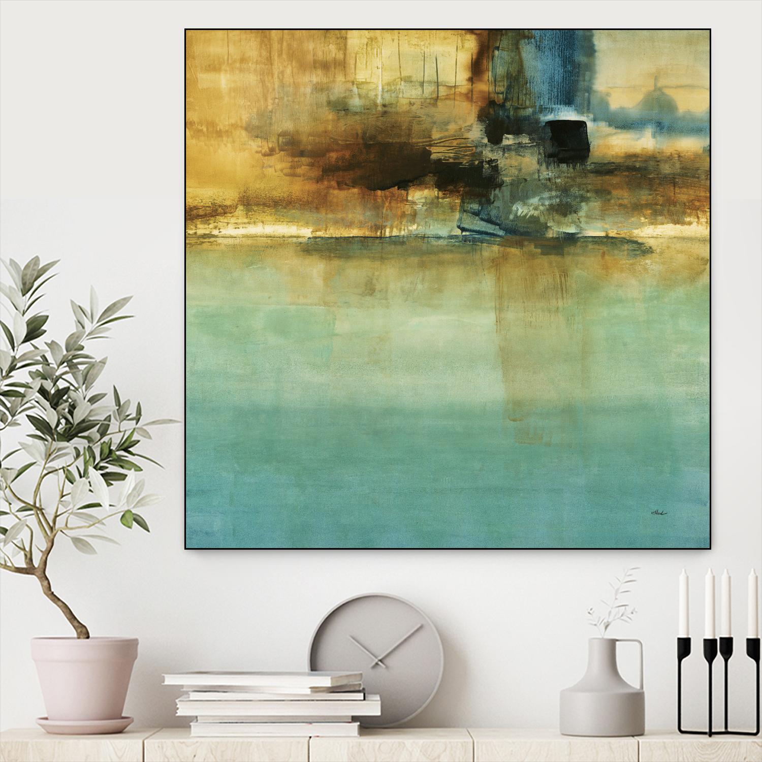 New Hope IV by Randy Hibberd on GIANT ART - red abstract