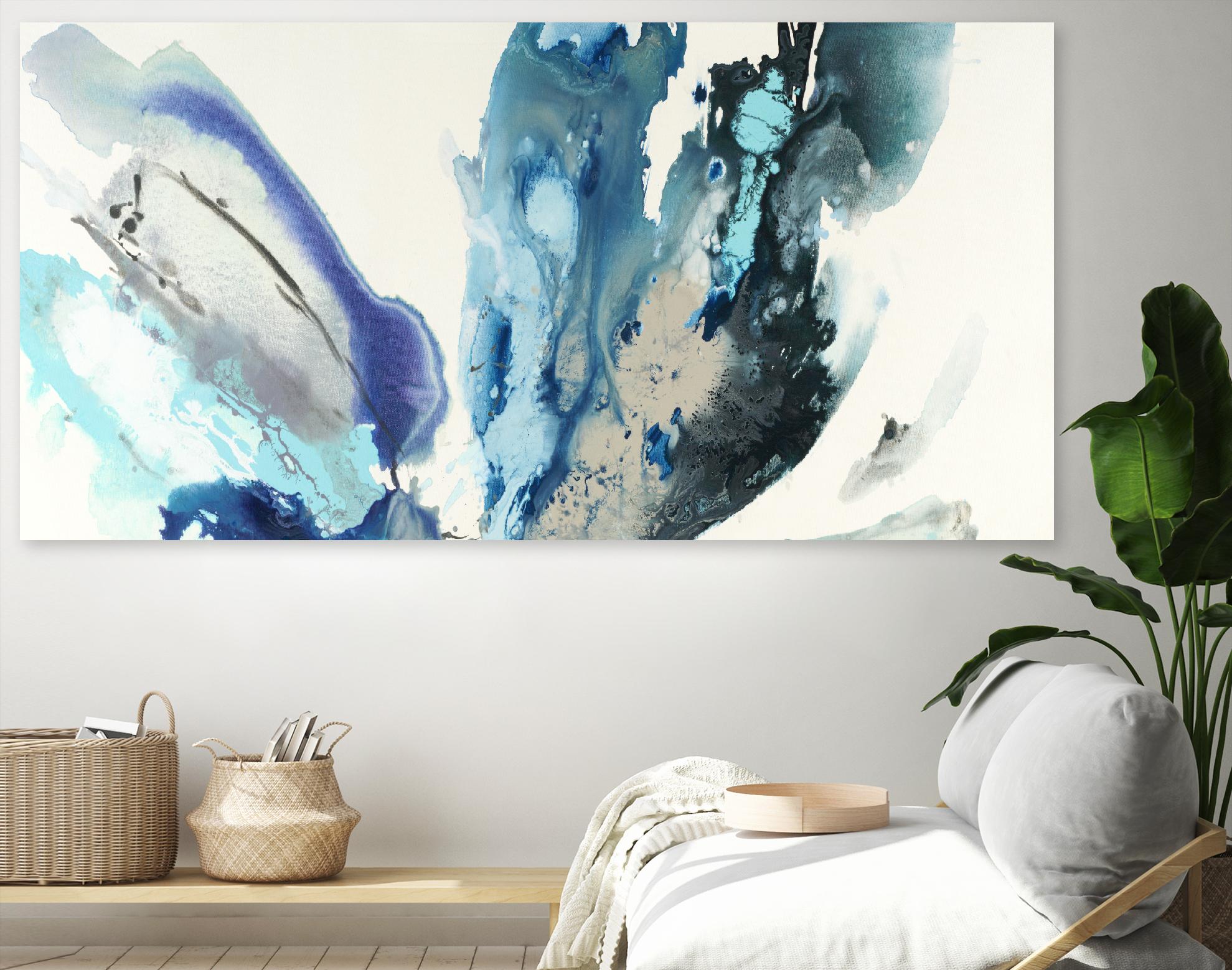 Flower Explosion I by Randy Hibberd on GIANT ART - purple abstract