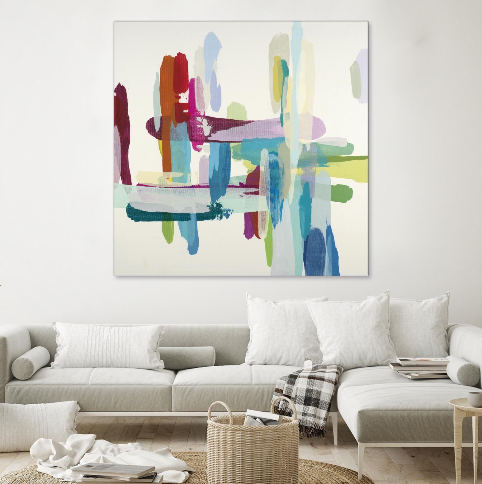 Daydreaming by Randy Hibberd on GIANT ART - purple abstract