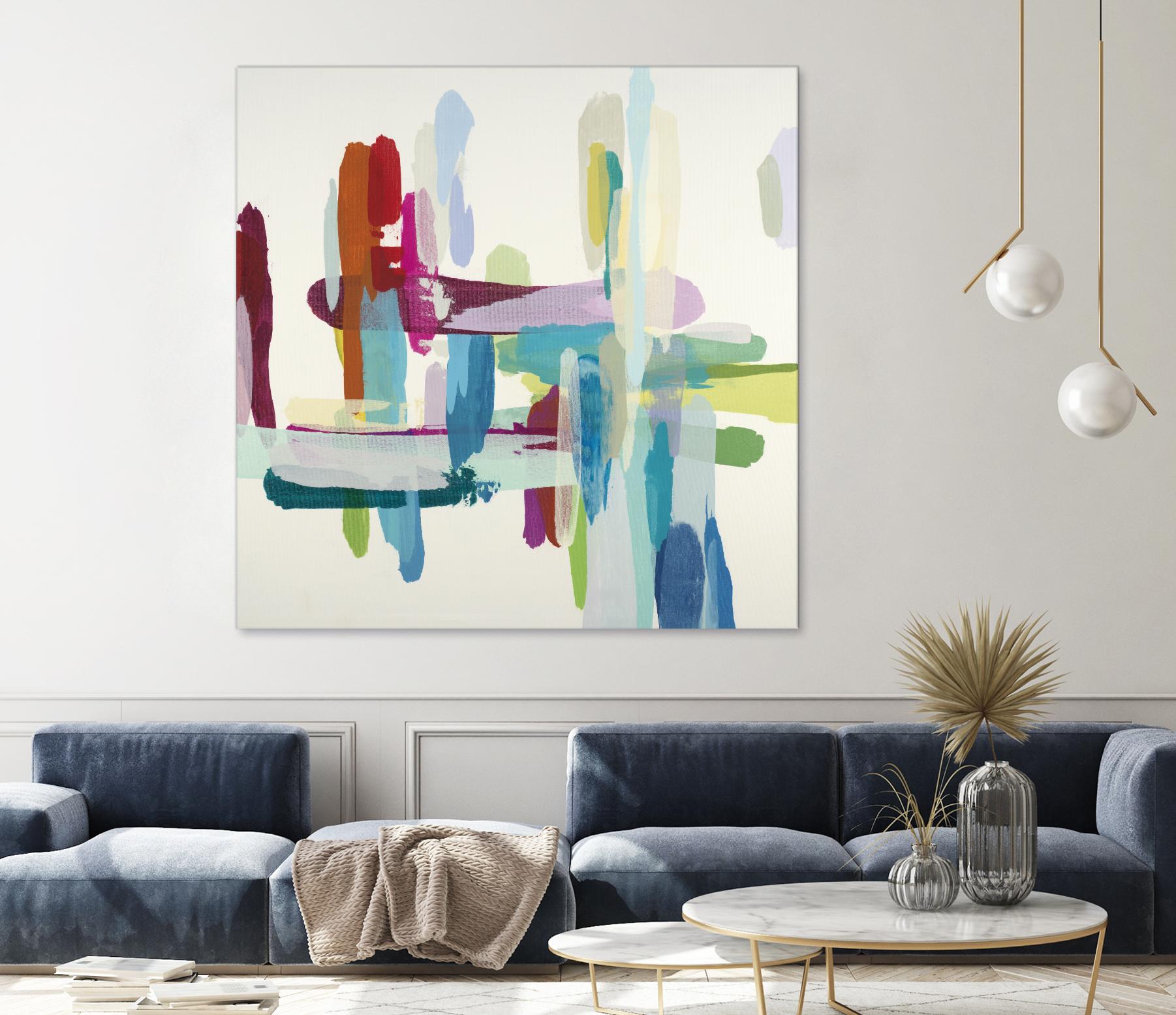 Daydreaming by Randy Hibberd on GIANT ART - purple abstract