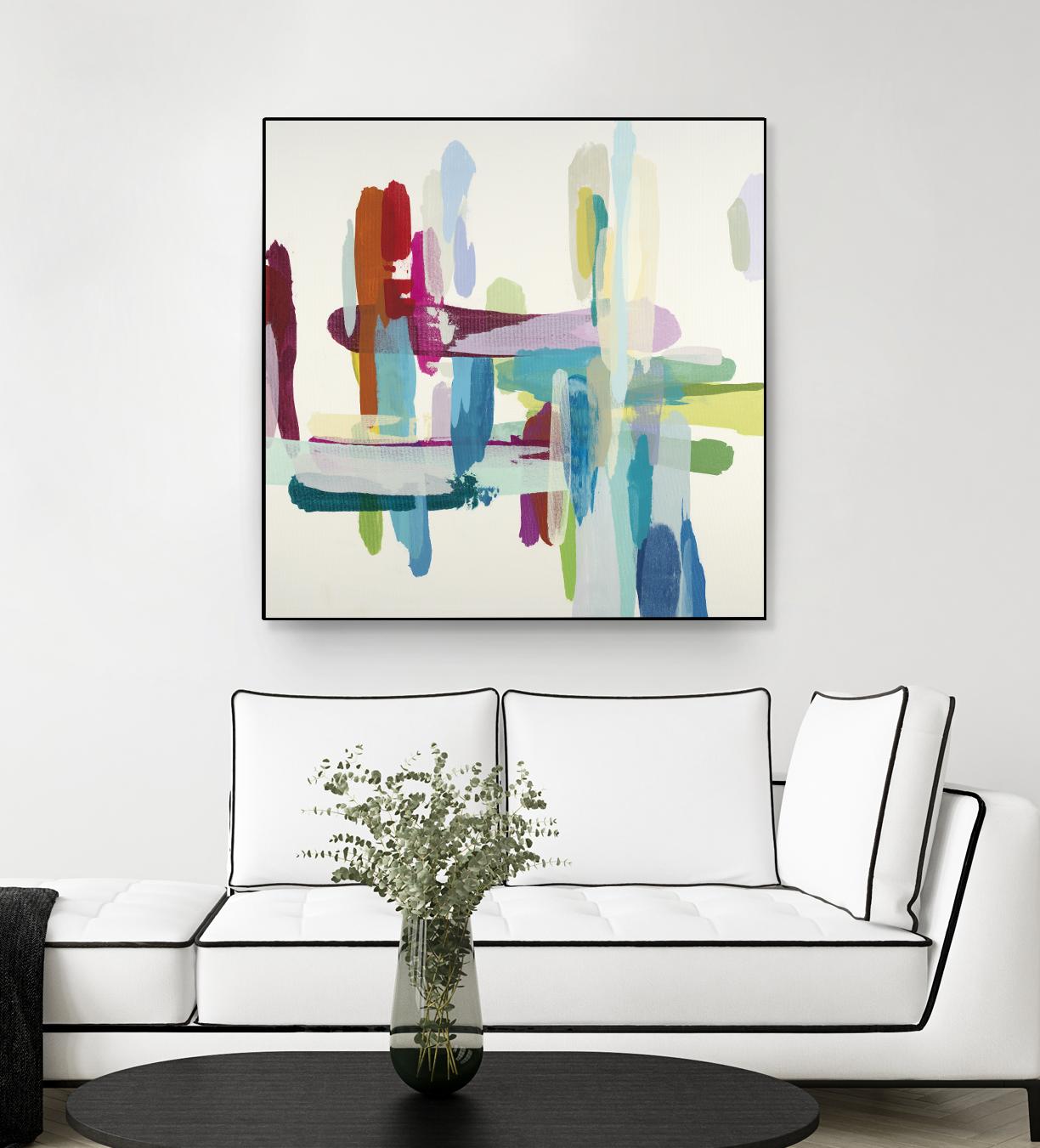 Daydreaming by Randy Hibberd on GIANT ART - purple abstract