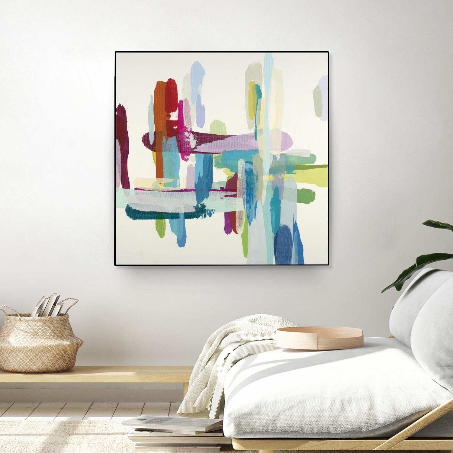 Daydreaming by Randy Hibberd on GIANT ART - purple abstract