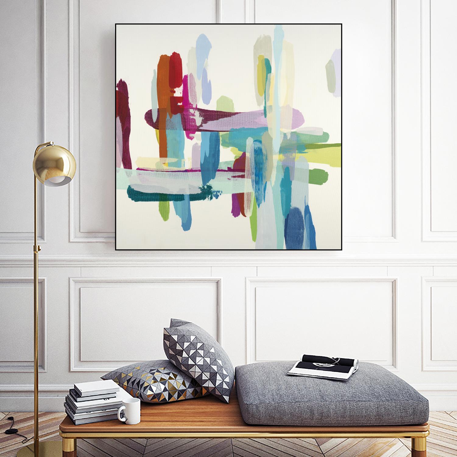 Daydreaming by Randy Hibberd on GIANT ART - purple abstract