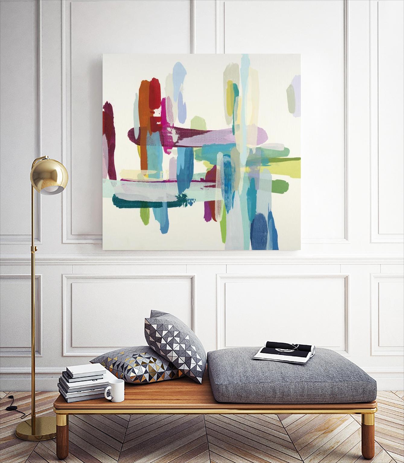 Daydreaming by Randy Hibberd on GIANT ART - purple abstract