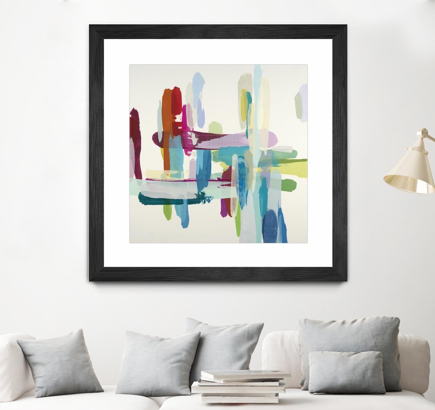 Daydreaming by Randy Hibberd on GIANT ART - purple abstract