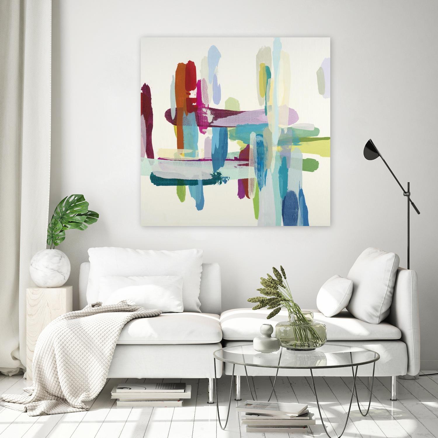 Daydreaming by Randy Hibberd on GIANT ART - purple abstract