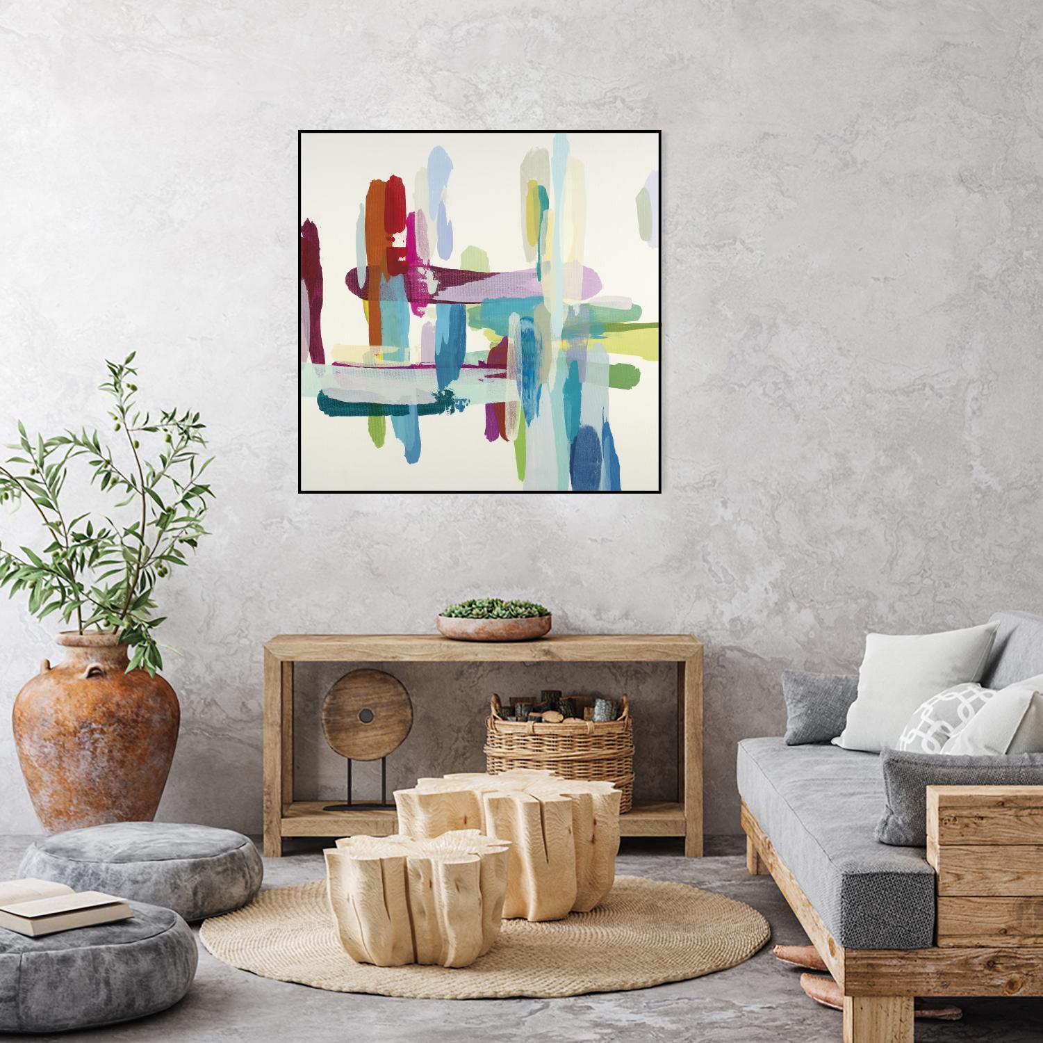 Daydreaming by Randy Hibberd on GIANT ART - purple abstract