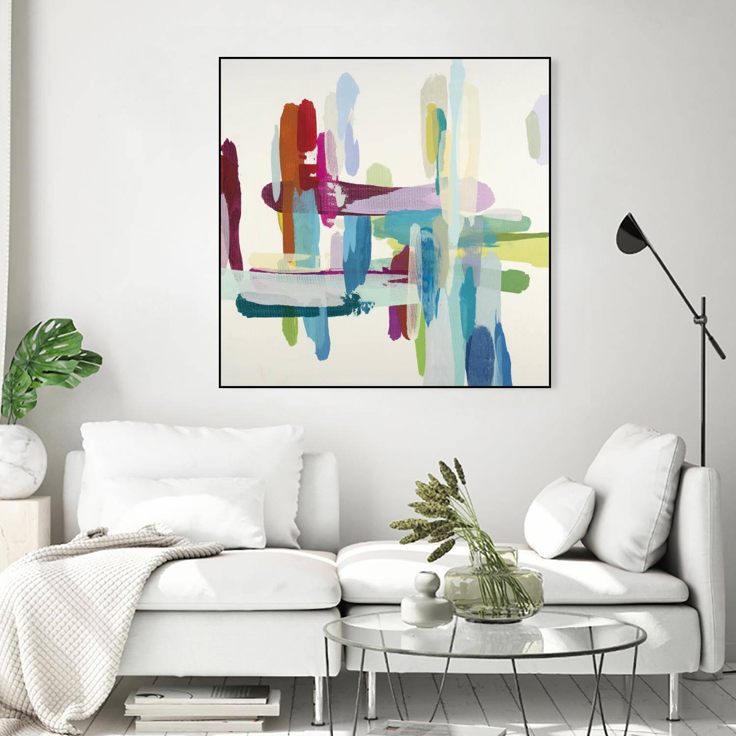 Daydreaming by Randy Hibberd on GIANT ART - purple abstract