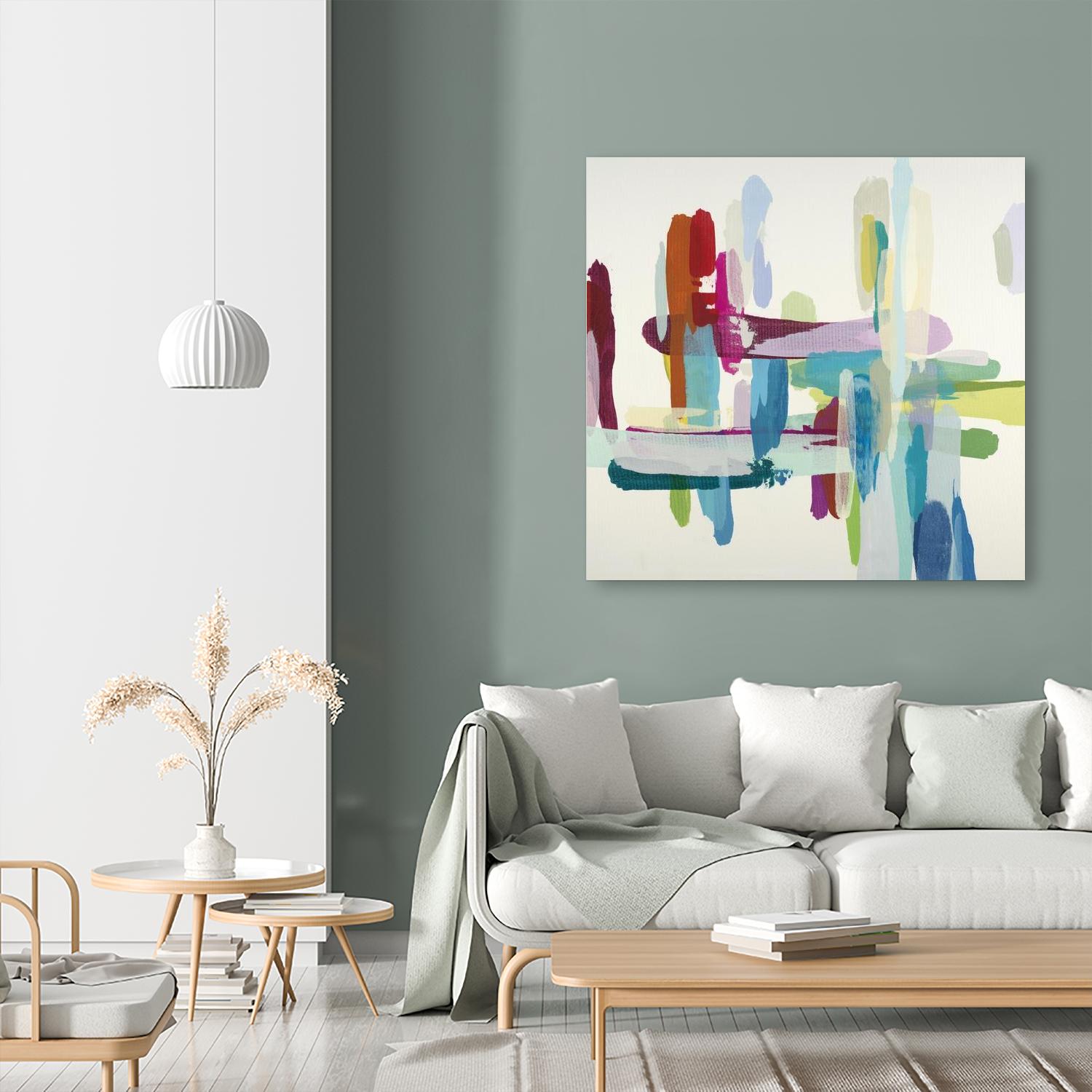 Daydreaming by Randy Hibberd on GIANT ART - purple abstract