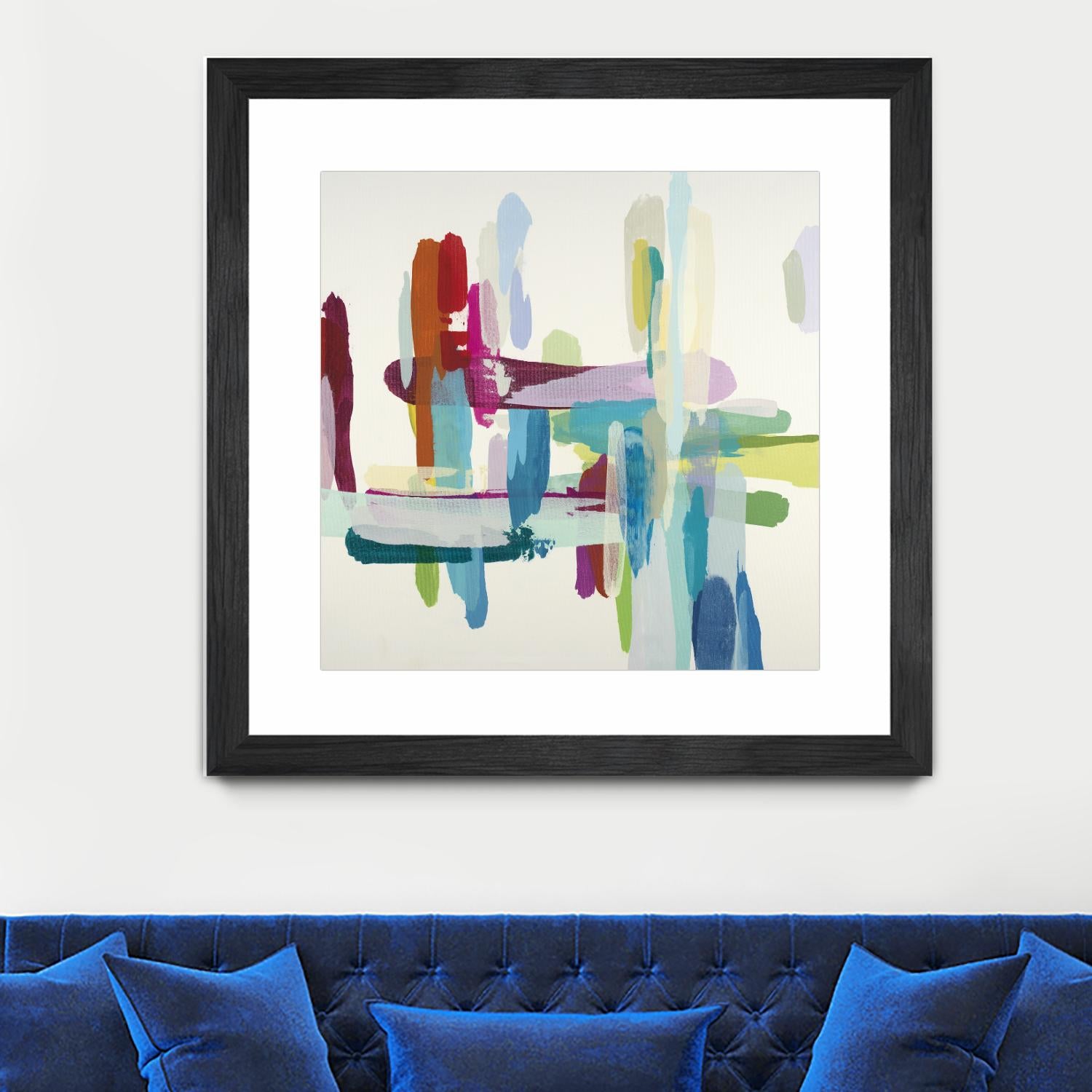 Daydreaming by Randy Hibberd on GIANT ART - purple abstract