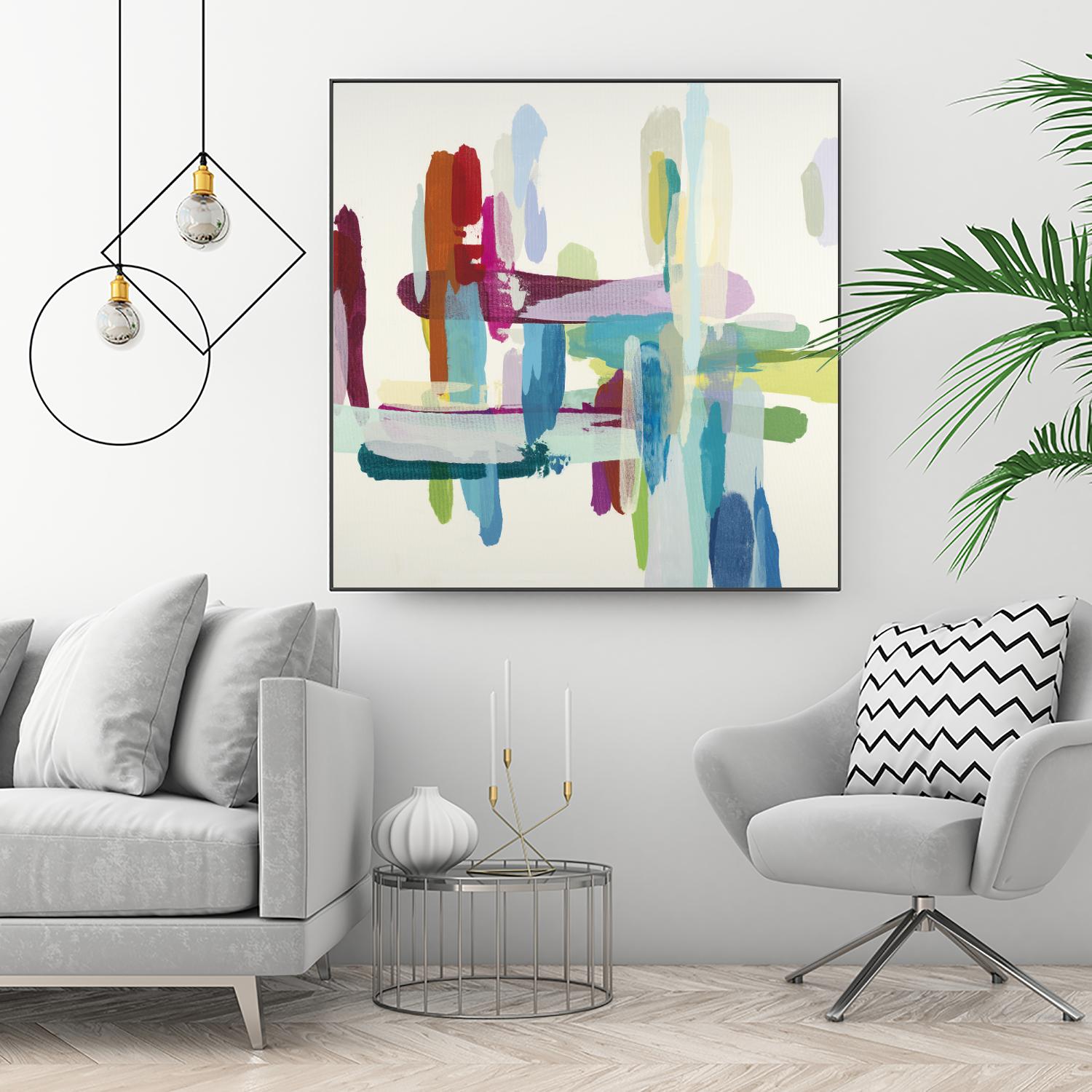 Daydreaming by Randy Hibberd on GIANT ART - purple abstract