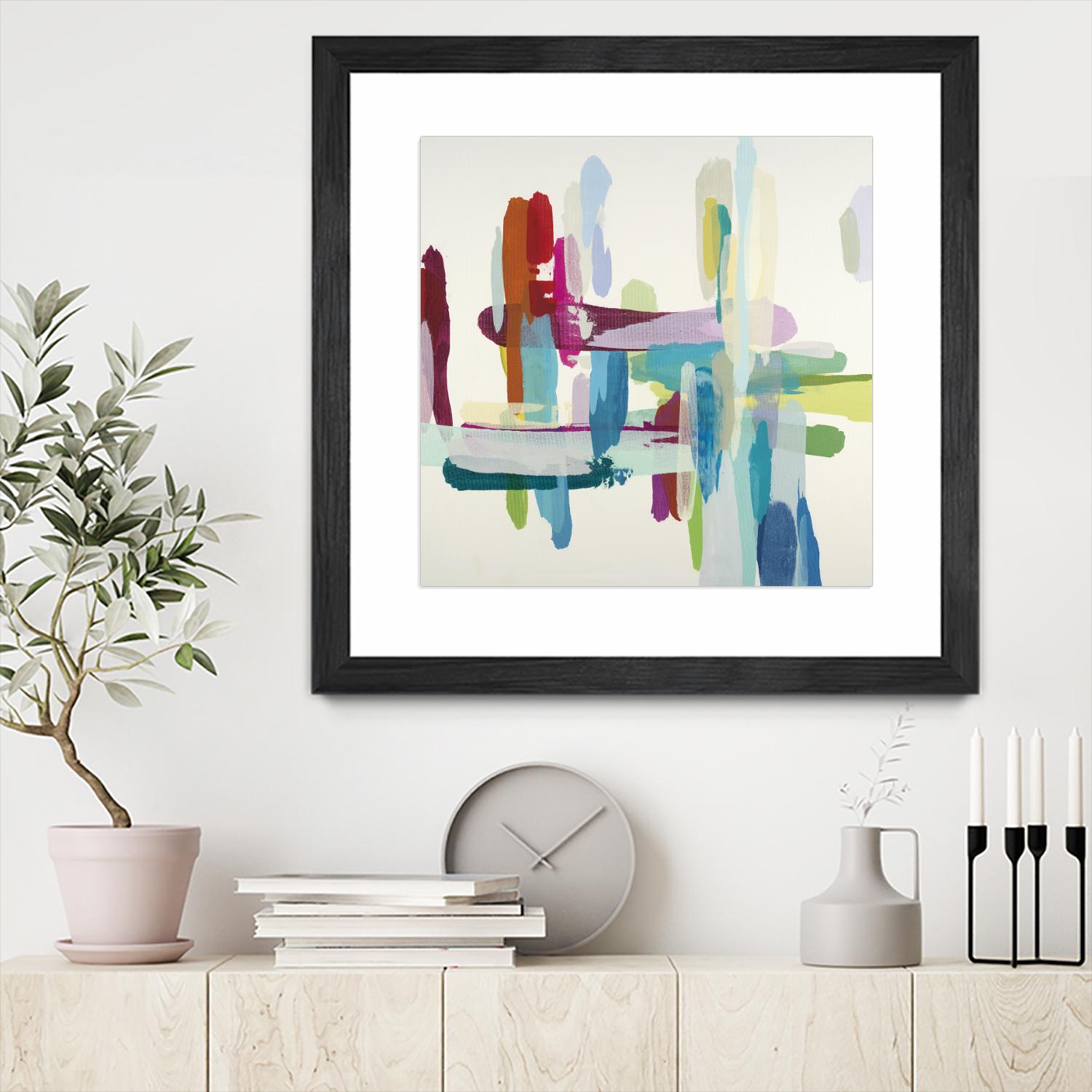 Daydreaming by Randy Hibberd on GIANT ART - purple abstract