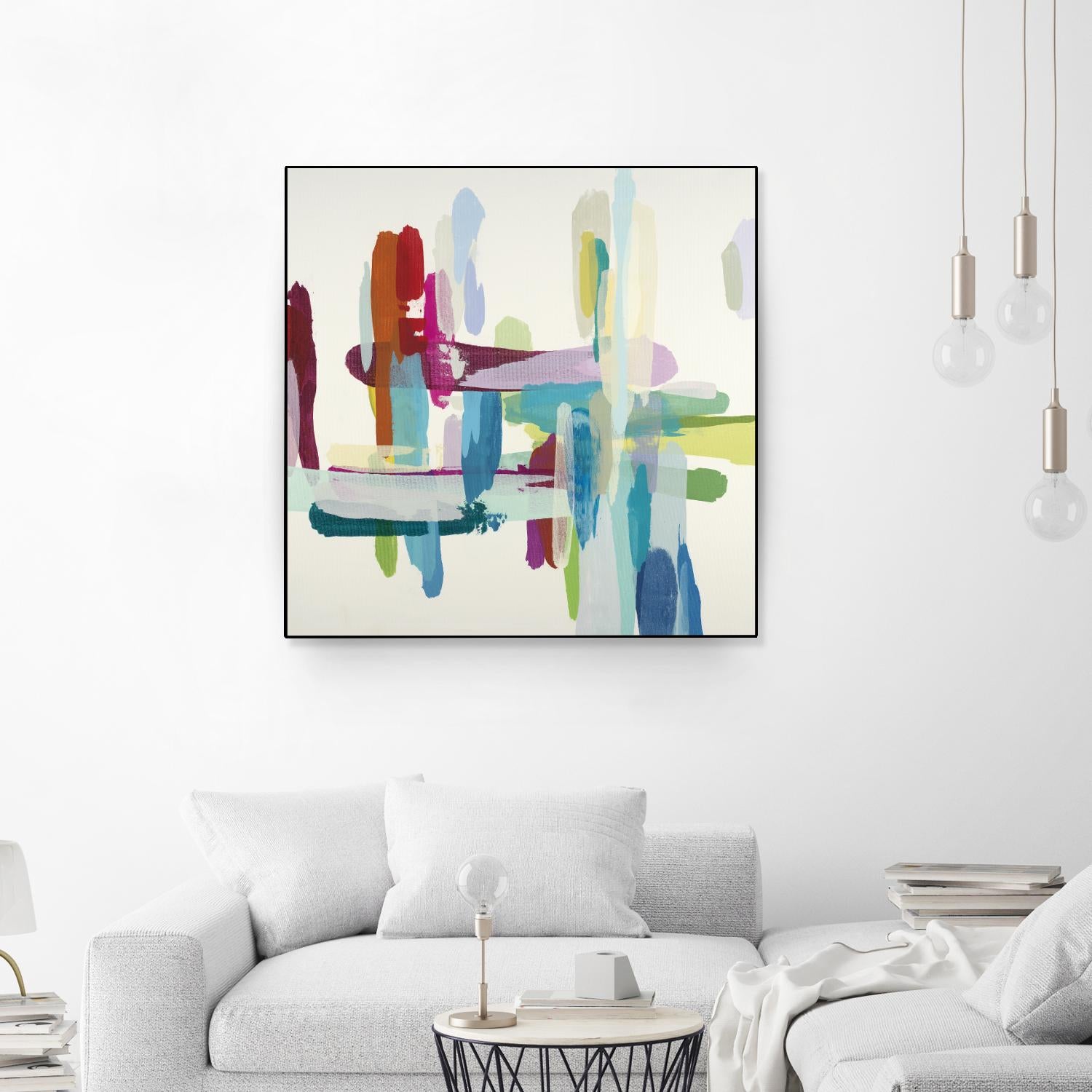 Daydreaming by Randy Hibberd on GIANT ART - purple abstract