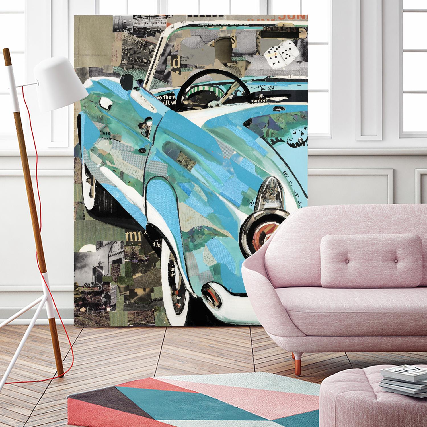 Thunderbird by Kelsey Hochstatter on GIANT ART - grey contemporary