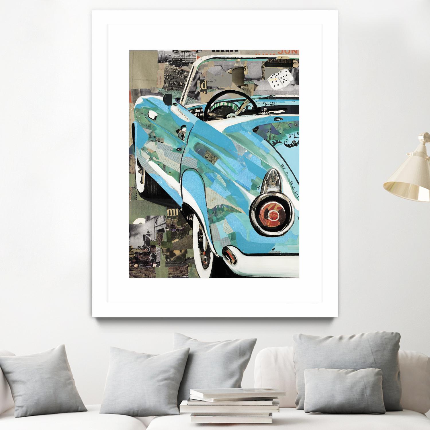 Thunderbird by Kelsey Hochstatter on GIANT ART - grey contemporary