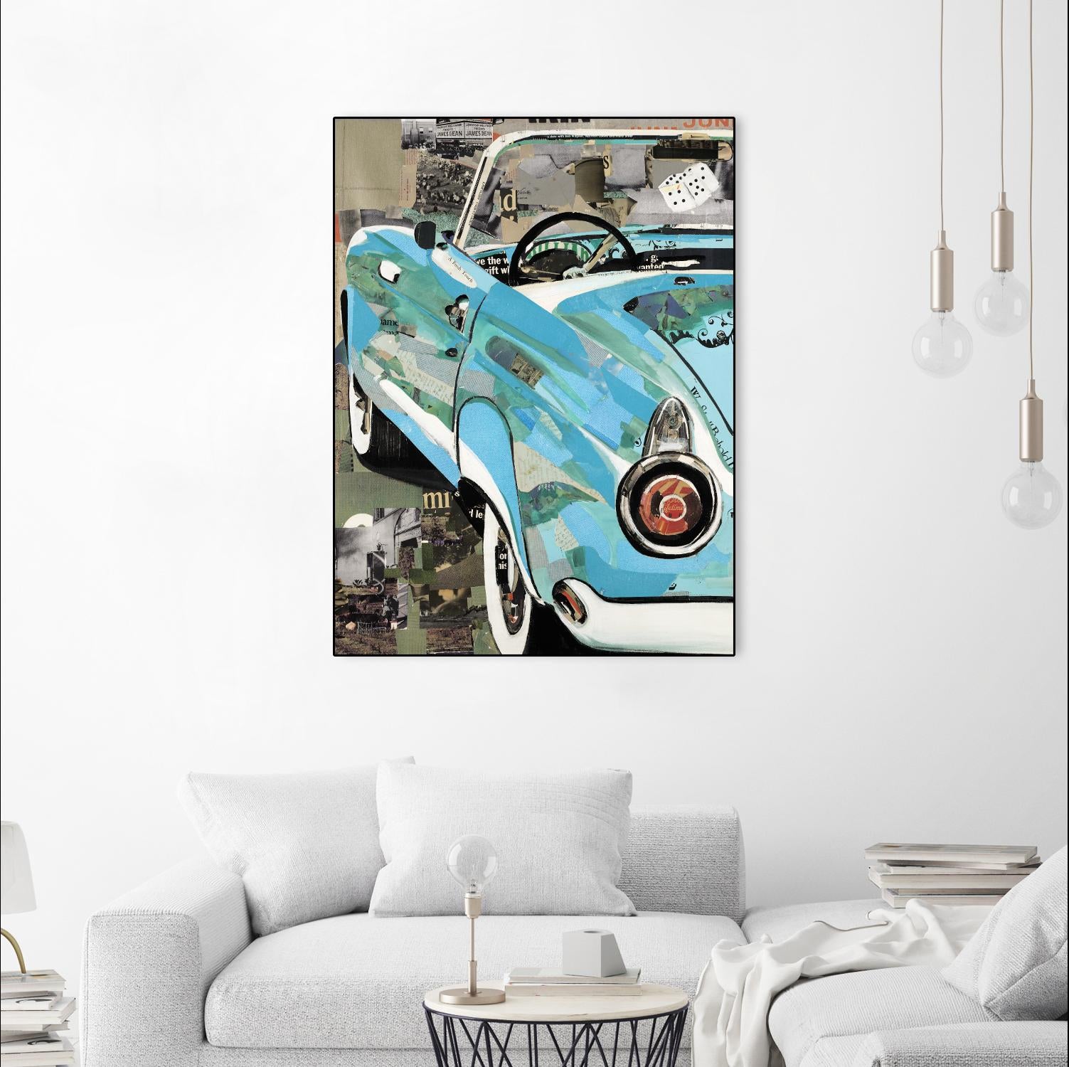 Thunderbird by Kelsey Hochstatter on GIANT ART - grey contemporary