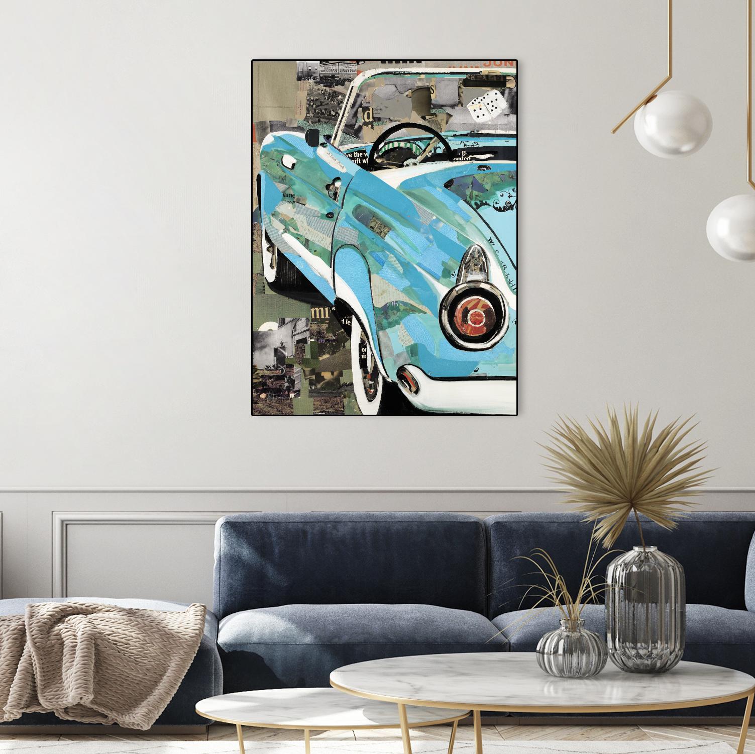 Thunderbird by Kelsey Hochstatter on GIANT ART - grey contemporary