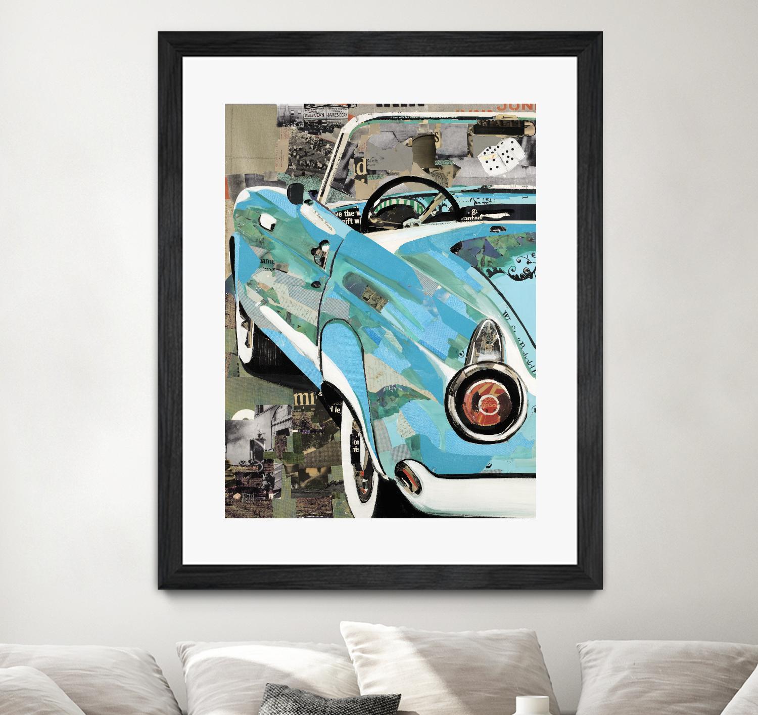 Thunderbird by Kelsey Hochstatter on GIANT ART - grey contemporary