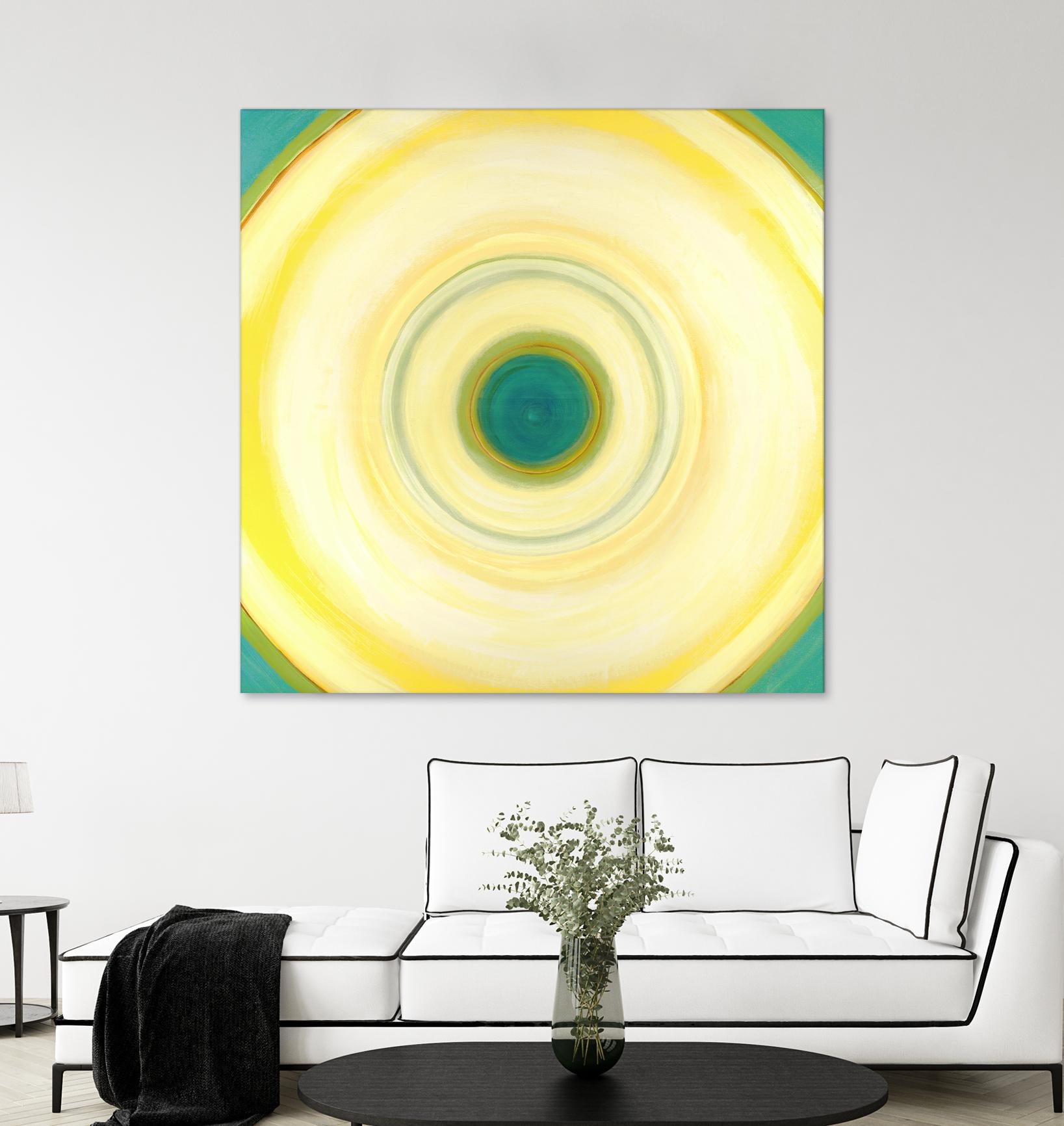 Soft Focus by Liz Jardine on GIANT ART - blue abstract