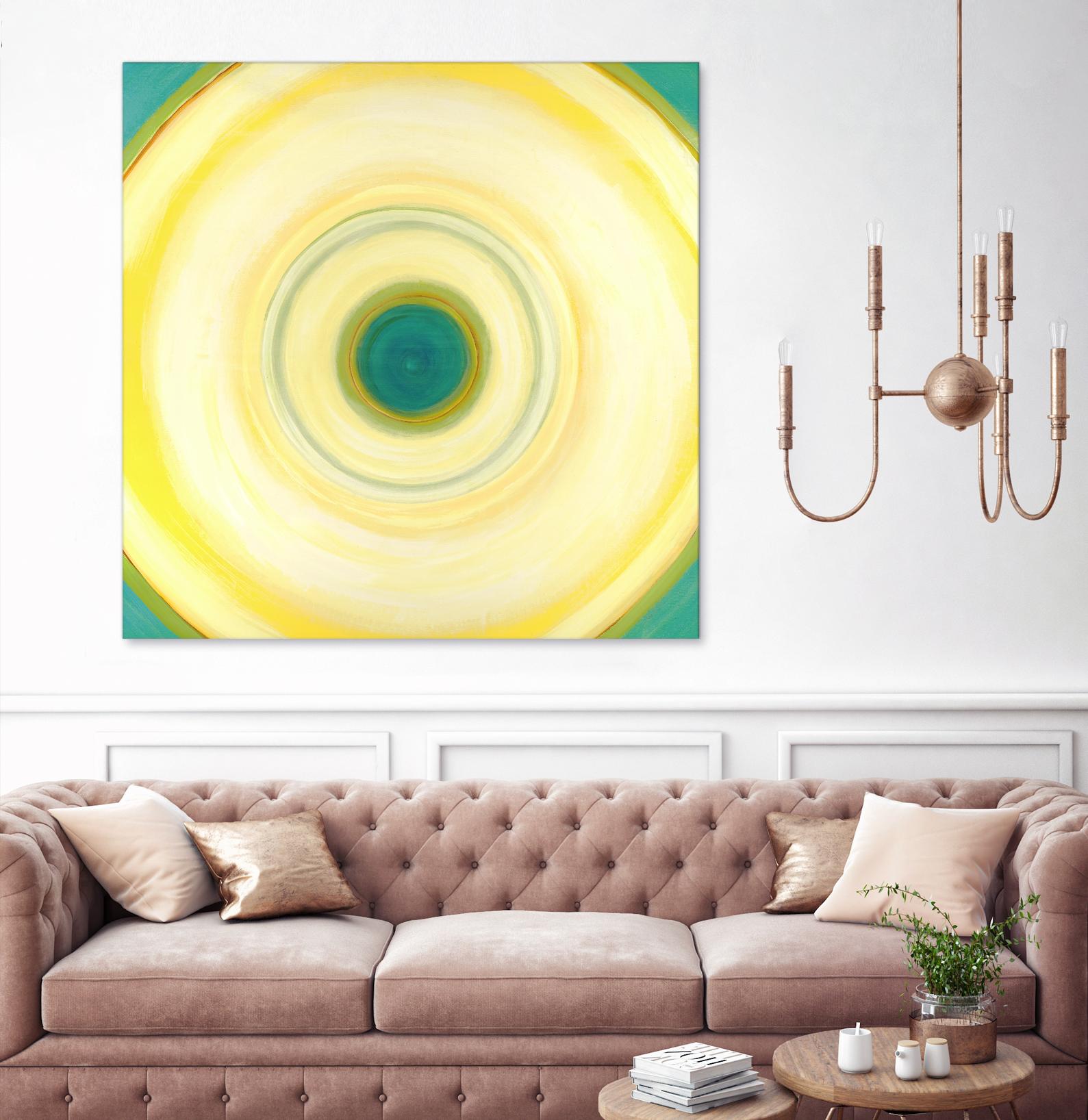 Soft Focus by Liz Jardine on GIANT ART - blue abstract