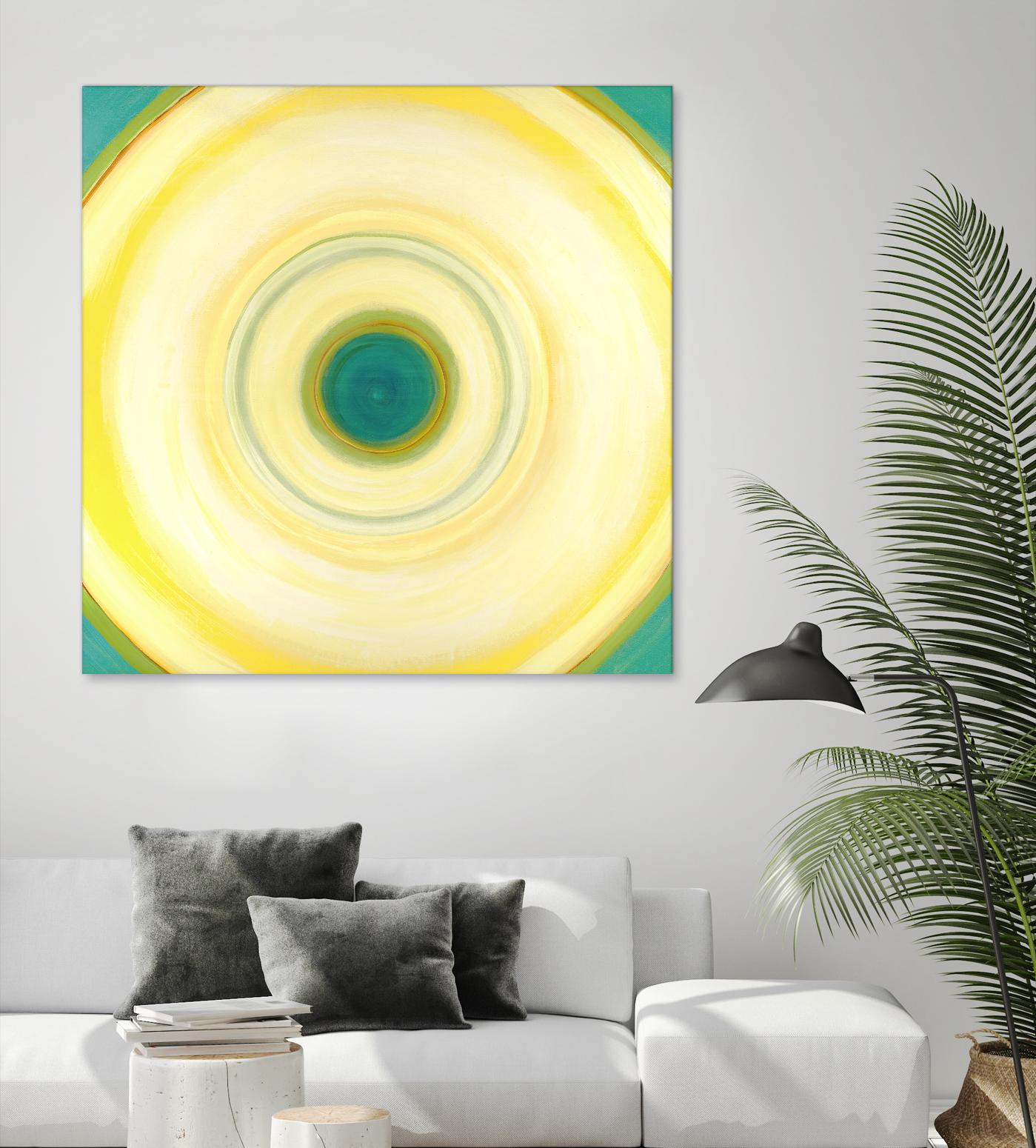 Soft Focus by Liz Jardine on GIANT ART - blue abstract