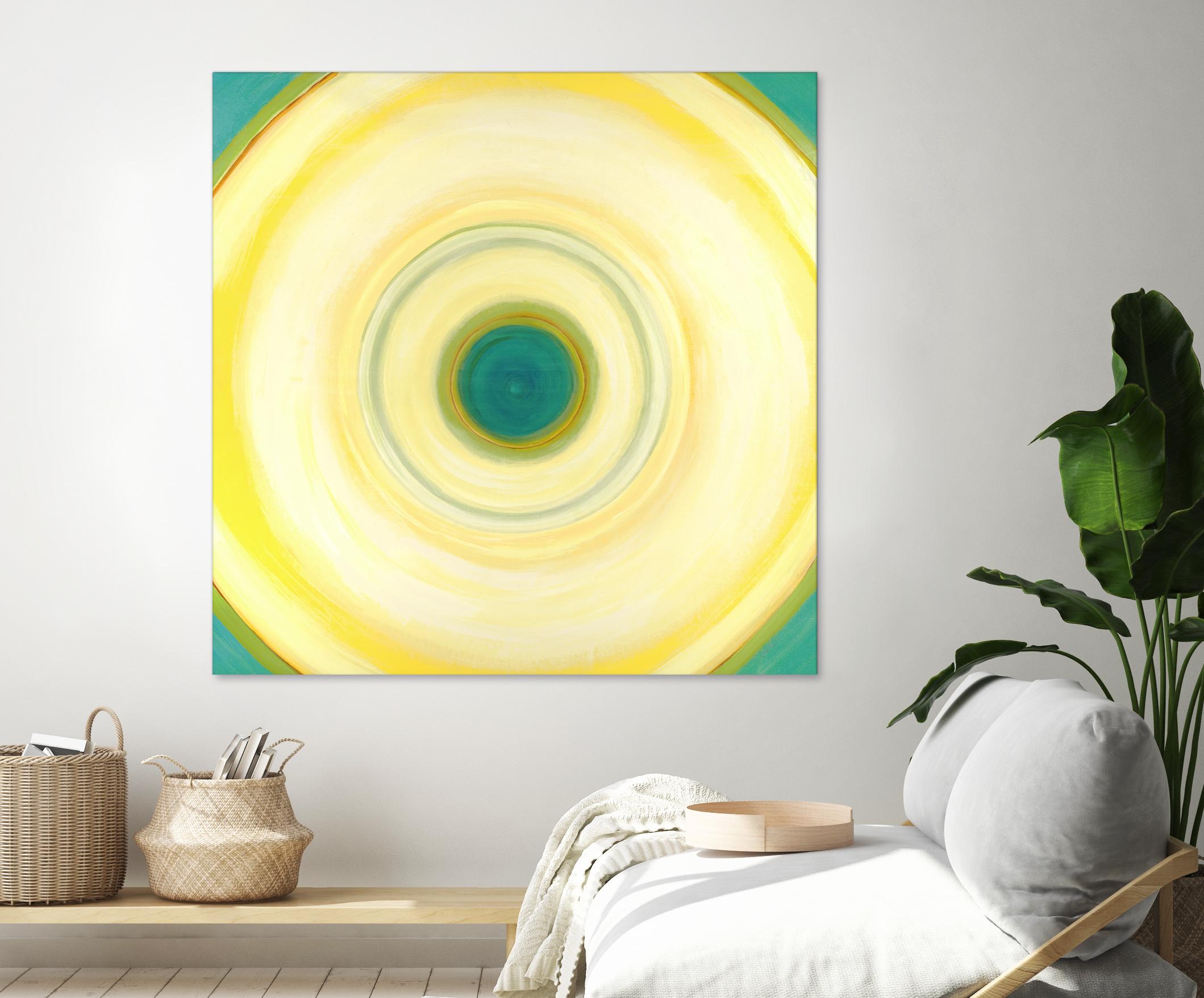 Soft Focus by Liz Jardine on GIANT ART - blue abstract