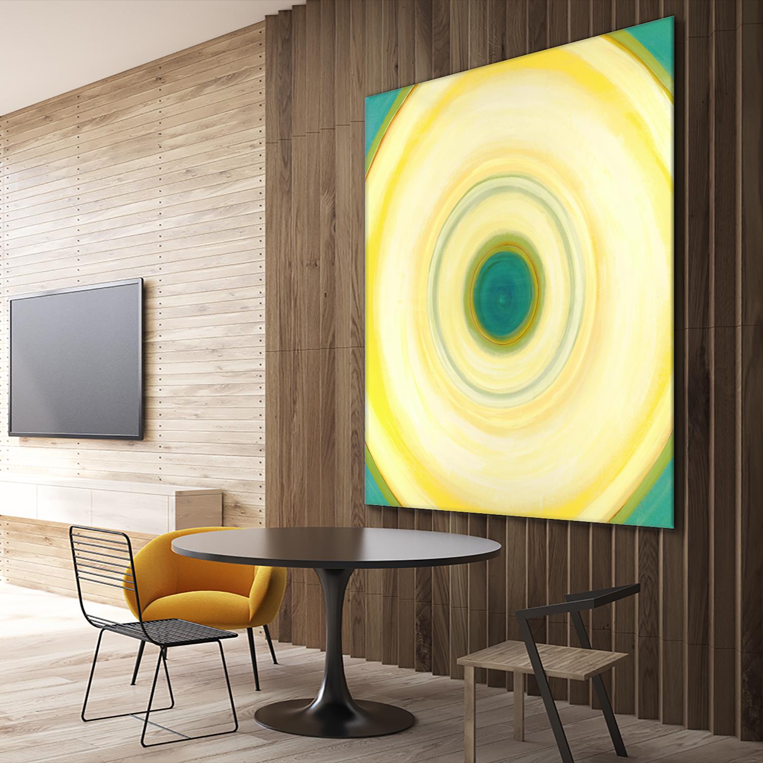 Soft Focus by Liz Jardine on GIANT ART - blue abstract