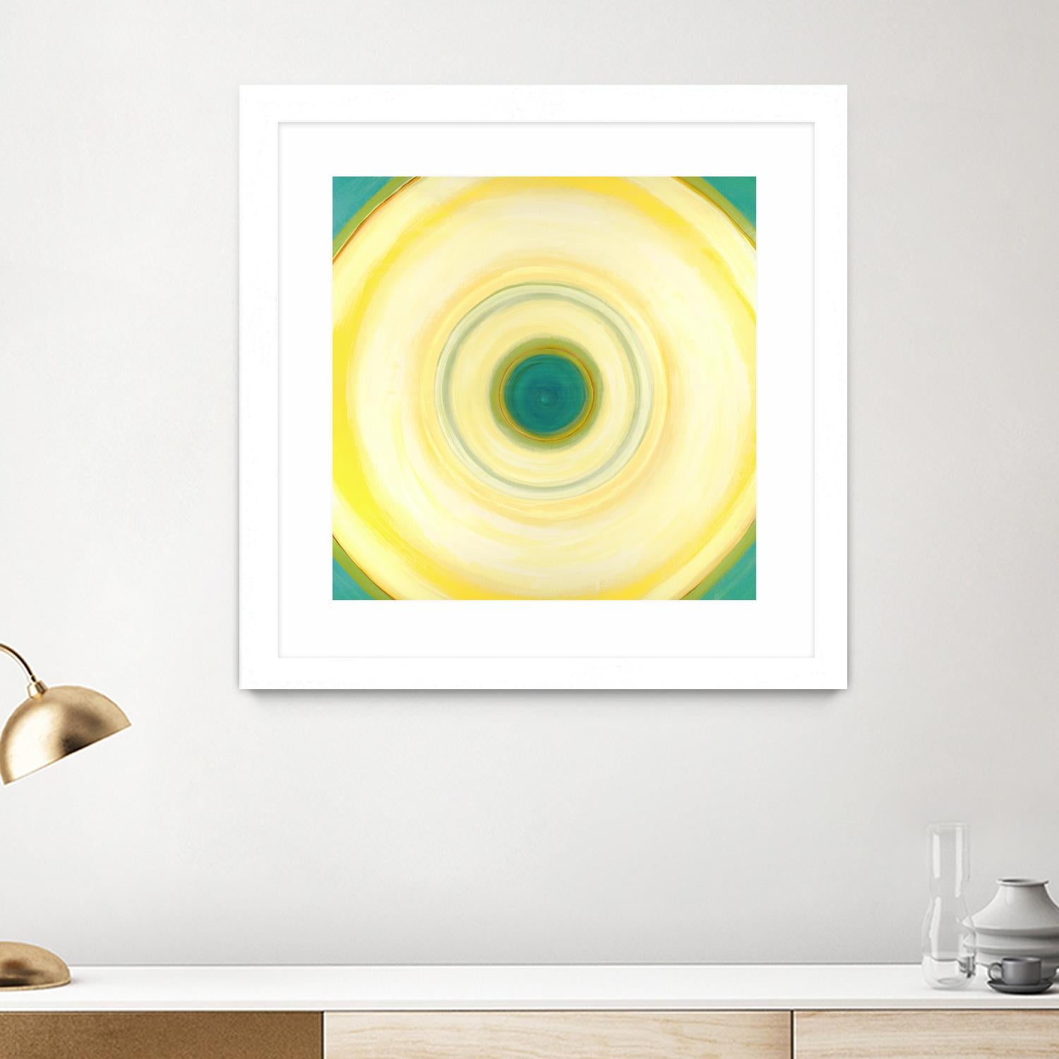 Soft Focus by Liz Jardine on GIANT ART - blue abstract