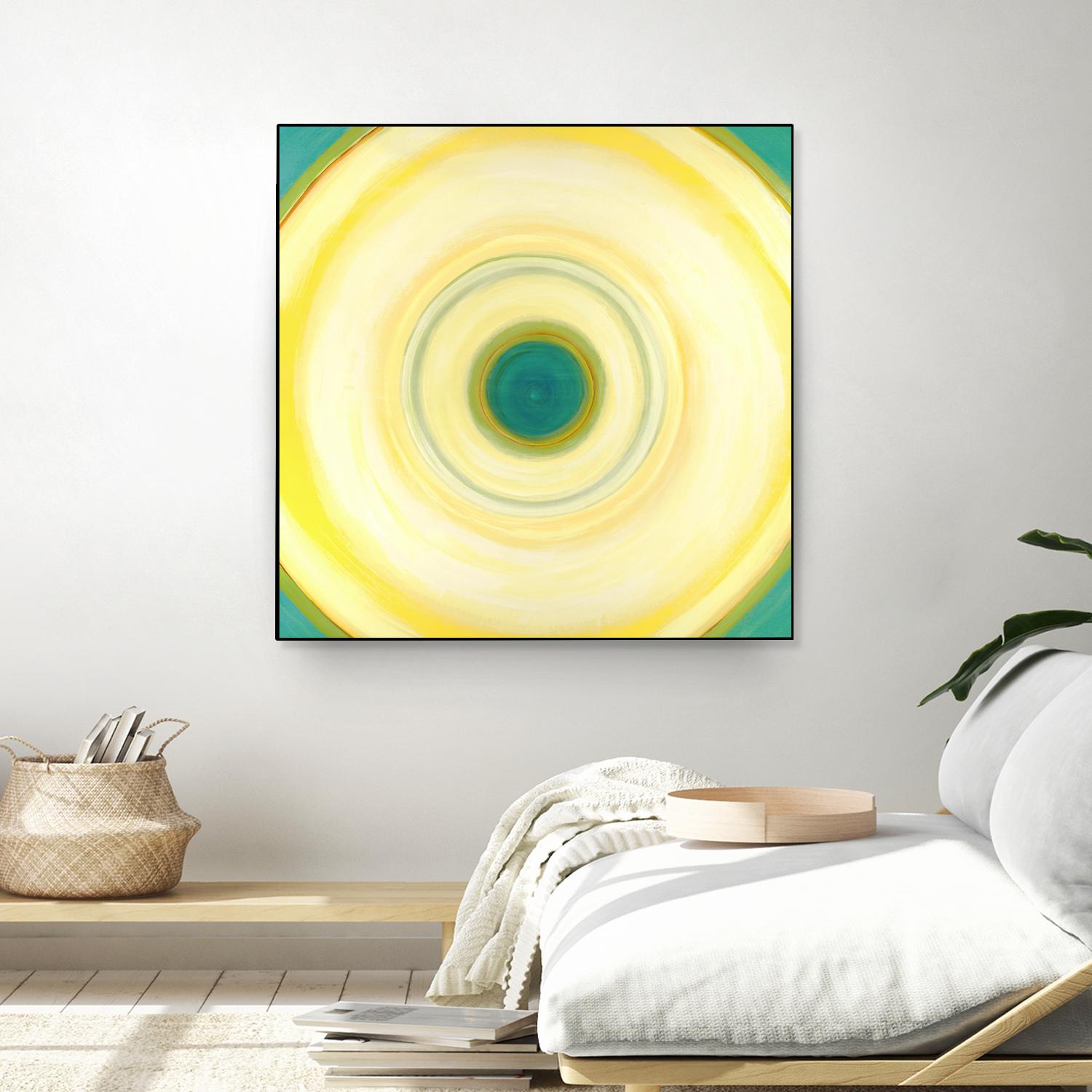 Soft Focus by Liz Jardine on GIANT ART - blue abstract