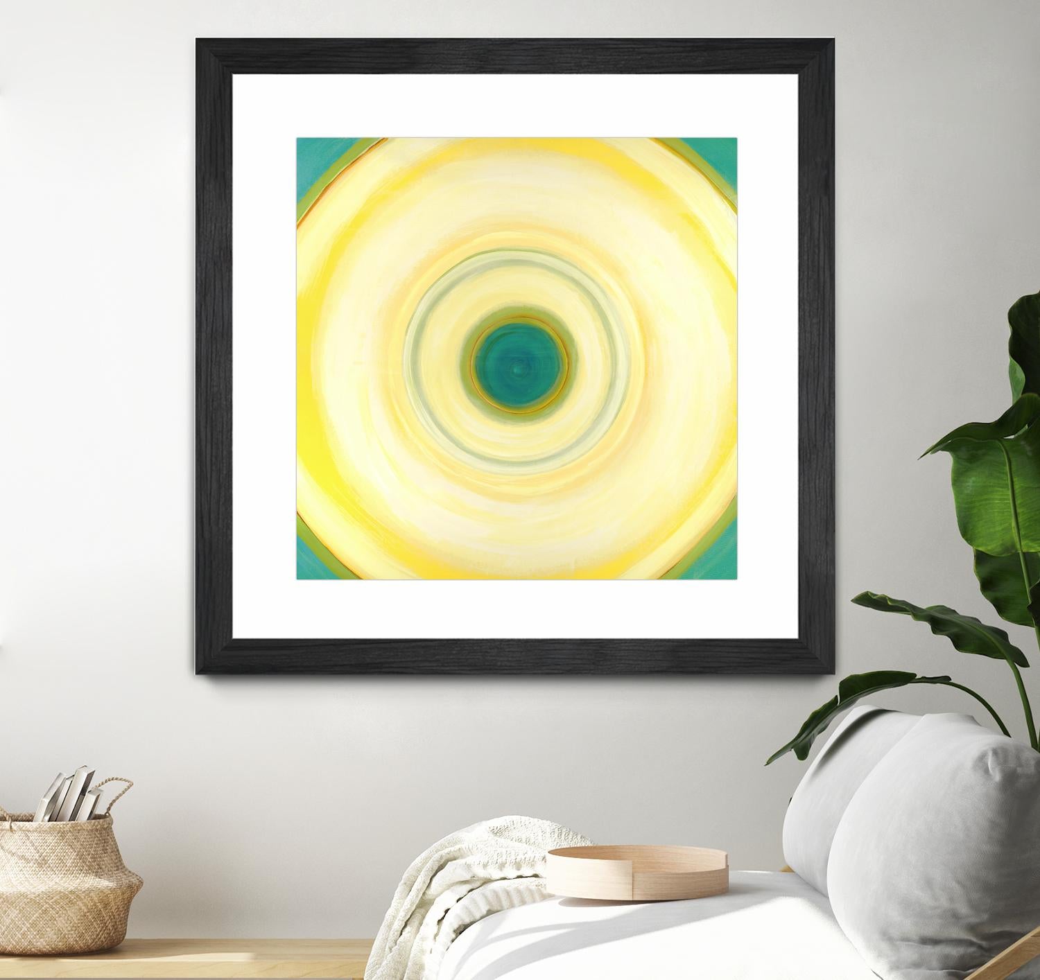 Soft Focus by Liz Jardine on GIANT ART - blue abstract