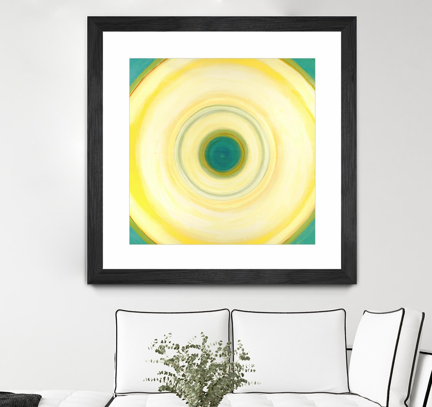 Soft Focus by Liz Jardine on GIANT ART - blue abstract