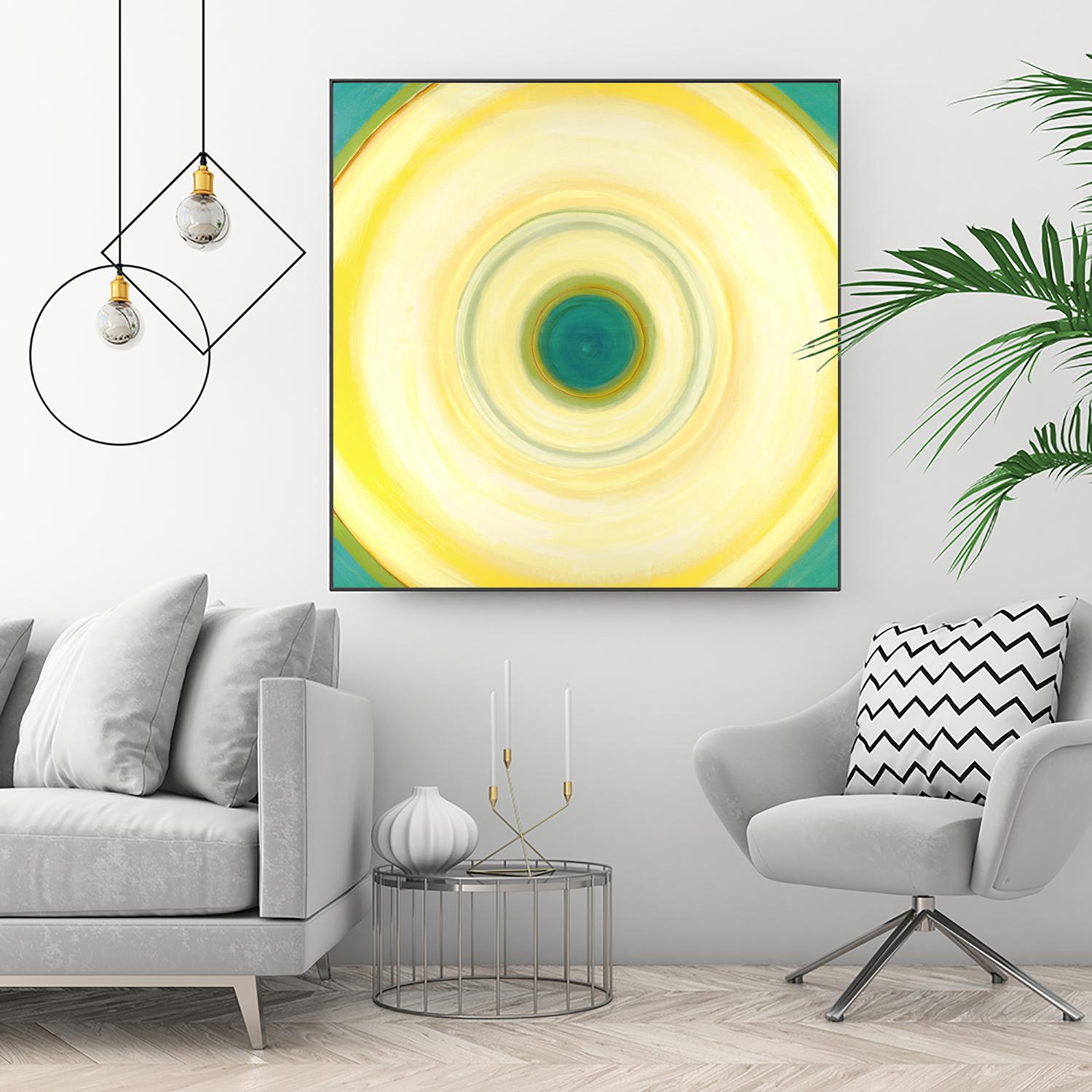 Soft Focus by Liz Jardine on GIANT ART - blue abstract