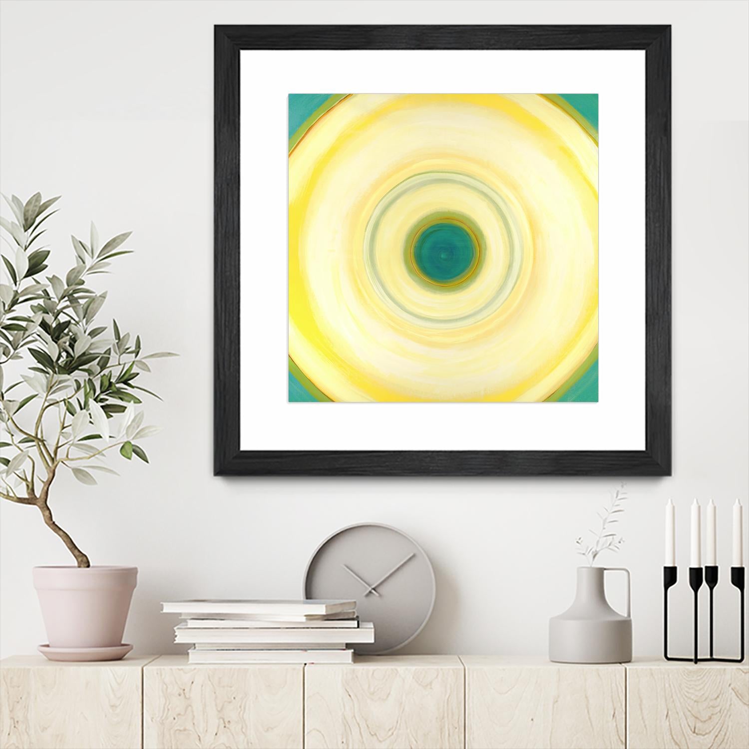 Soft Focus by Liz Jardine on GIANT ART - blue abstract