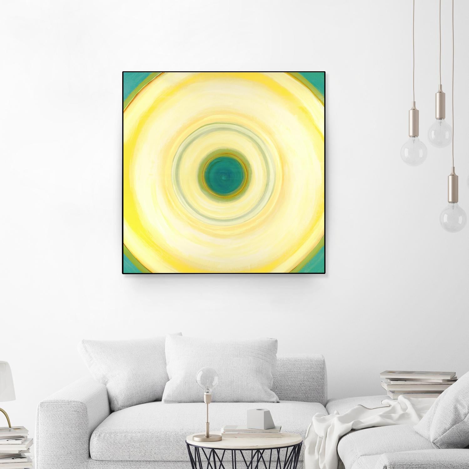 Soft Focus by Liz Jardine on GIANT ART - blue abstract