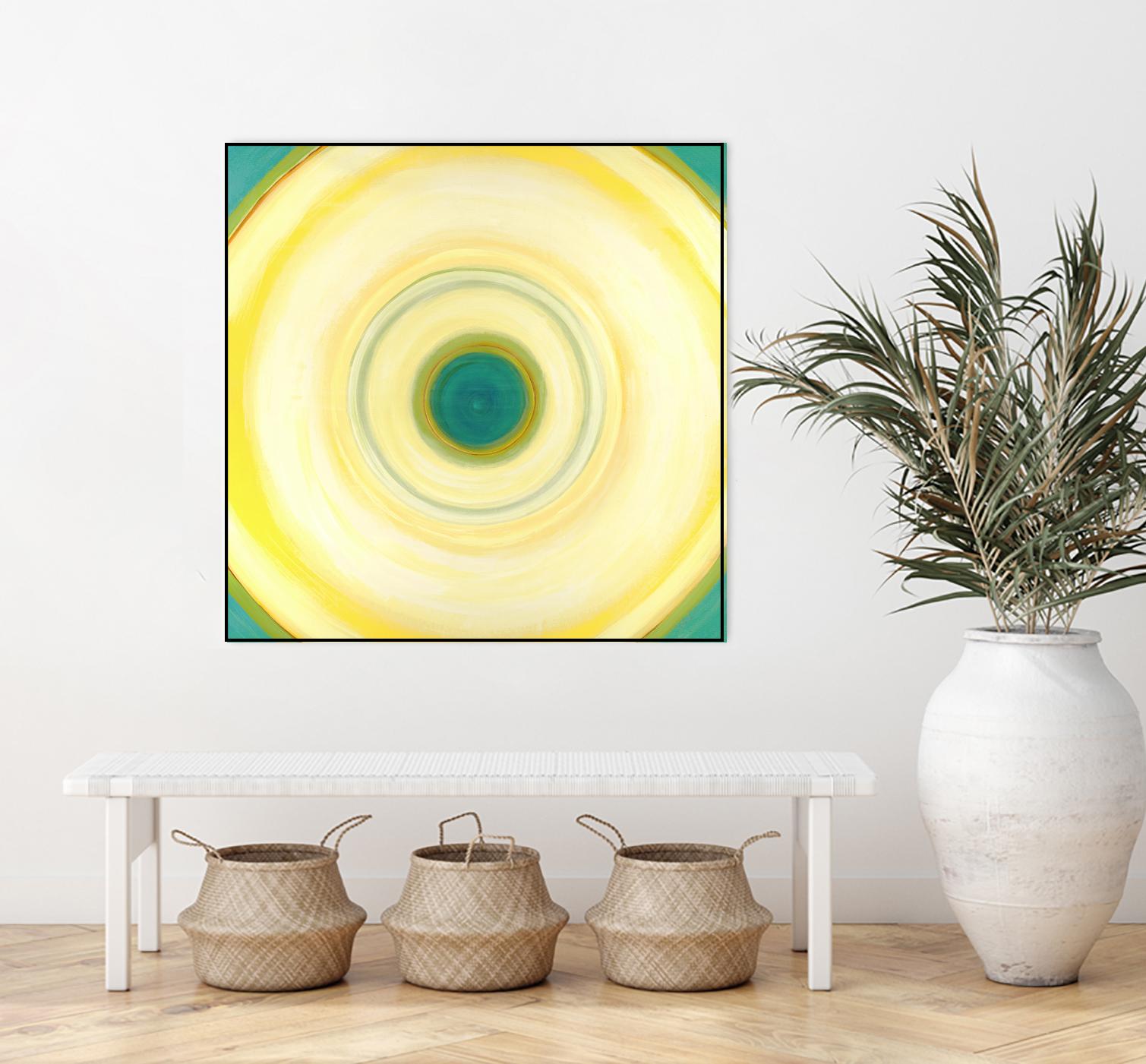 Soft Focus by Liz Jardine on GIANT ART - blue abstract