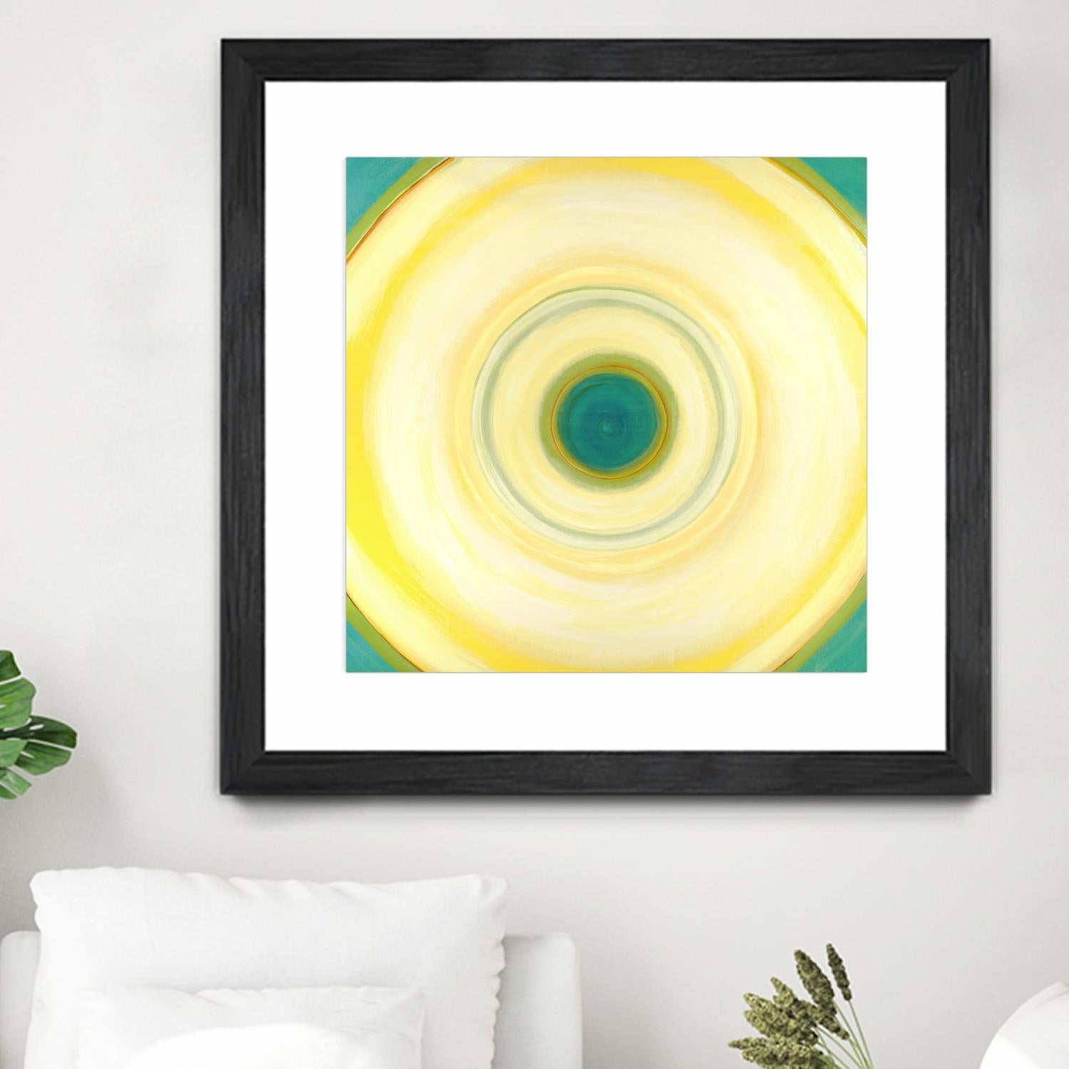 Soft Focus by Liz Jardine on GIANT ART - blue abstract