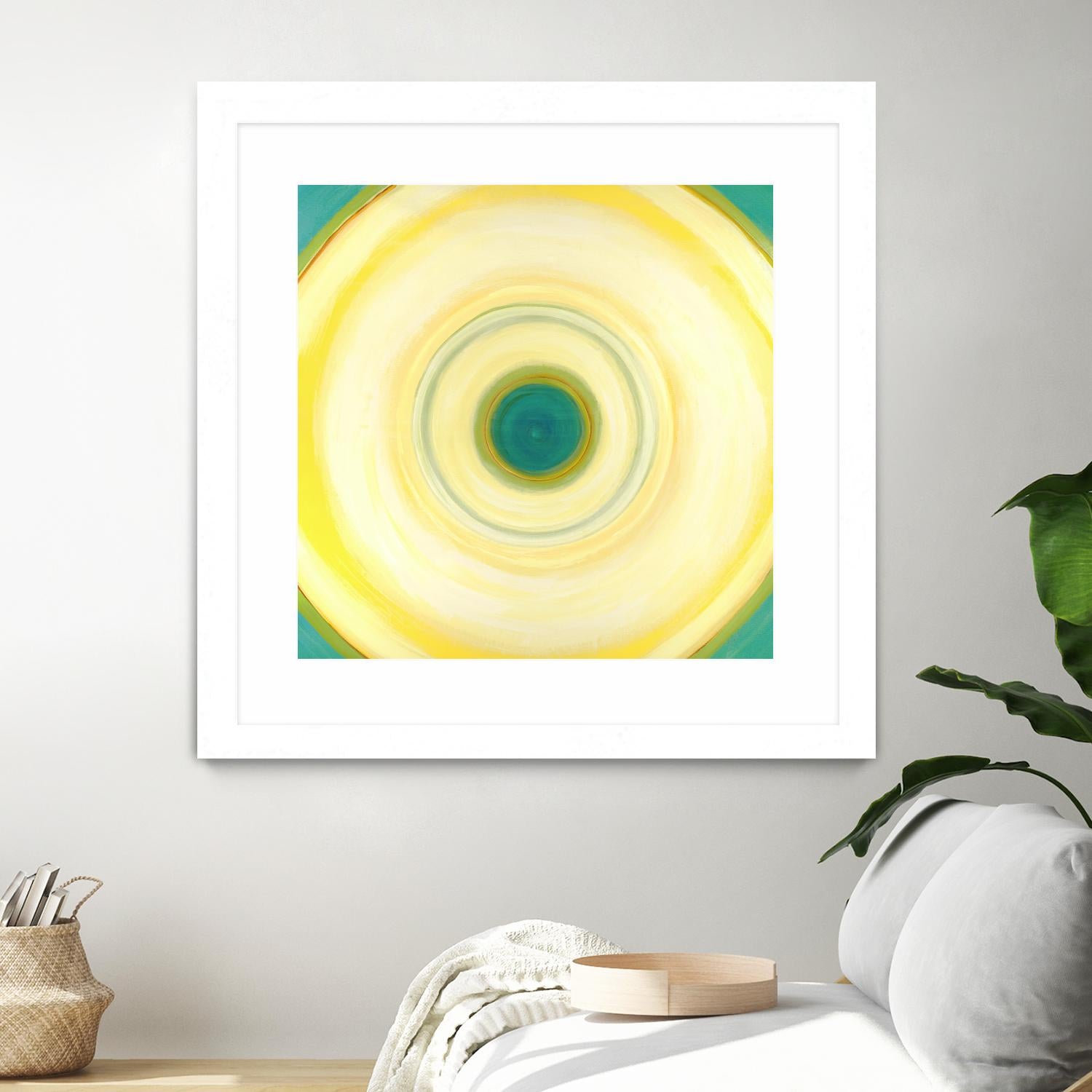 Soft Focus by Liz Jardine on GIANT ART - blue abstract