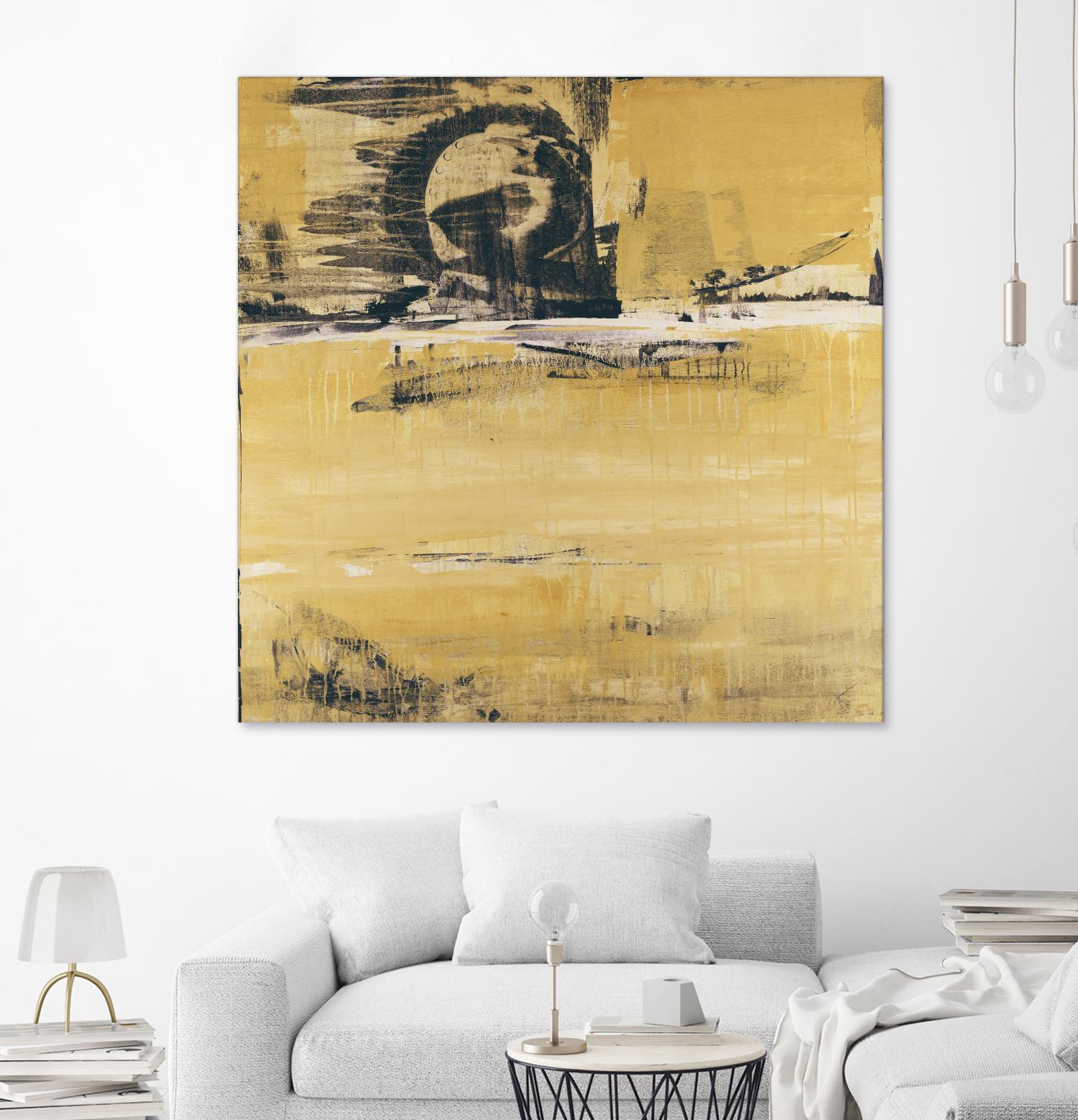 Sandstorm by Liz Jardine on GIANT ART - grey abstract