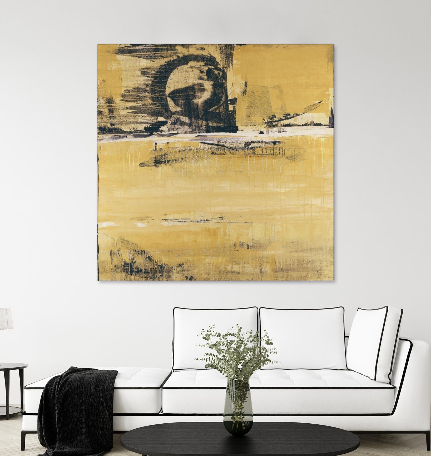 Sandstorm by Liz Jardine on GIANT ART - grey abstract