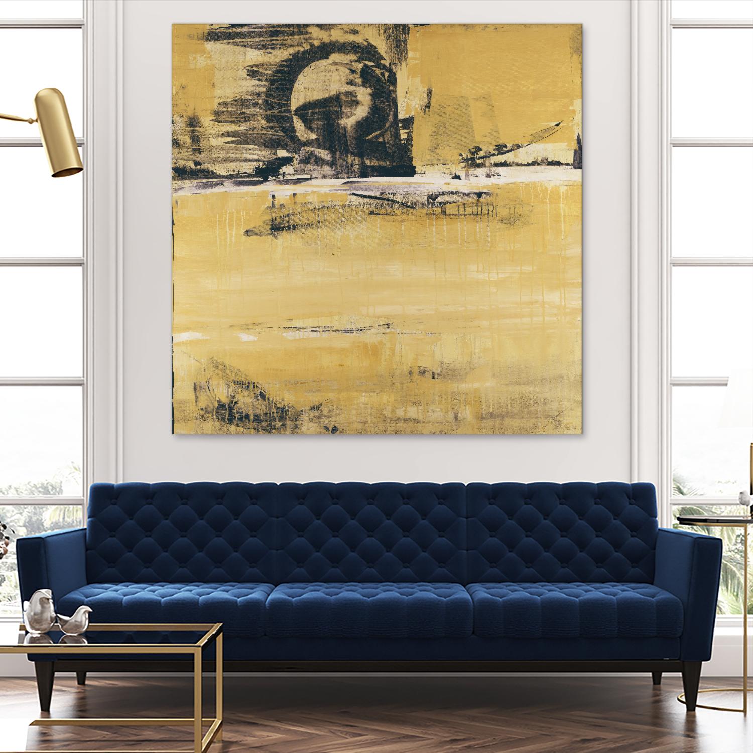 Sandstorm by Liz Jardine on GIANT ART - grey abstract