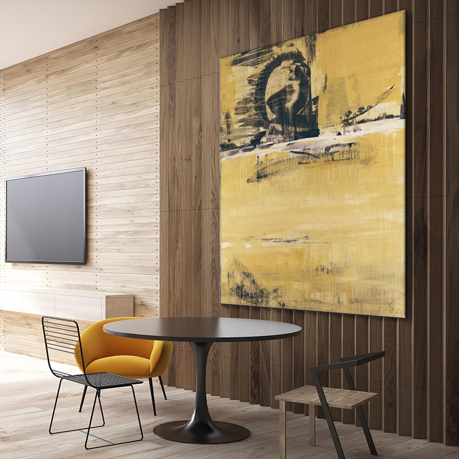 Sandstorm by Liz Jardine on GIANT ART - grey abstract