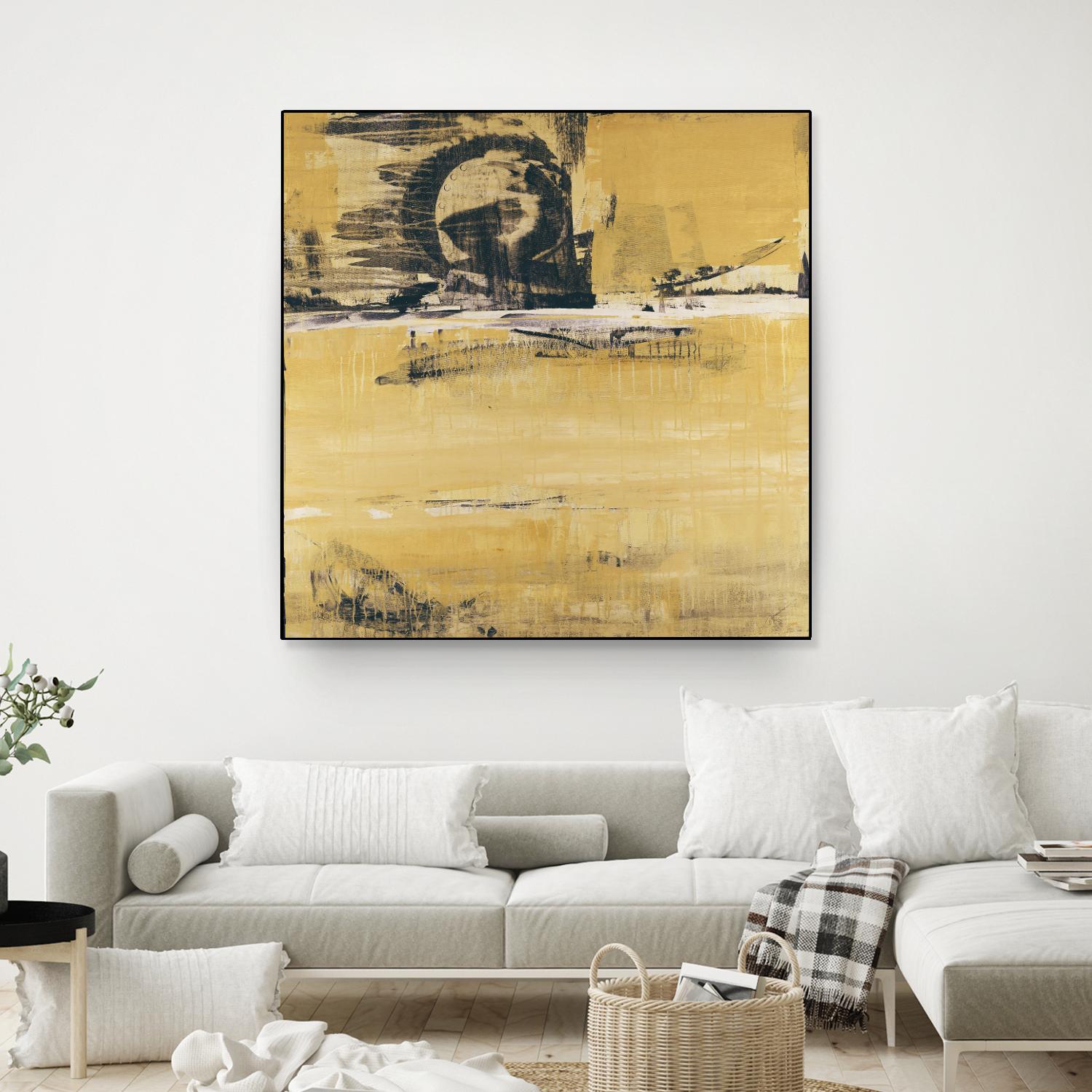 Sandstorm by Liz Jardine on GIANT ART - grey abstract