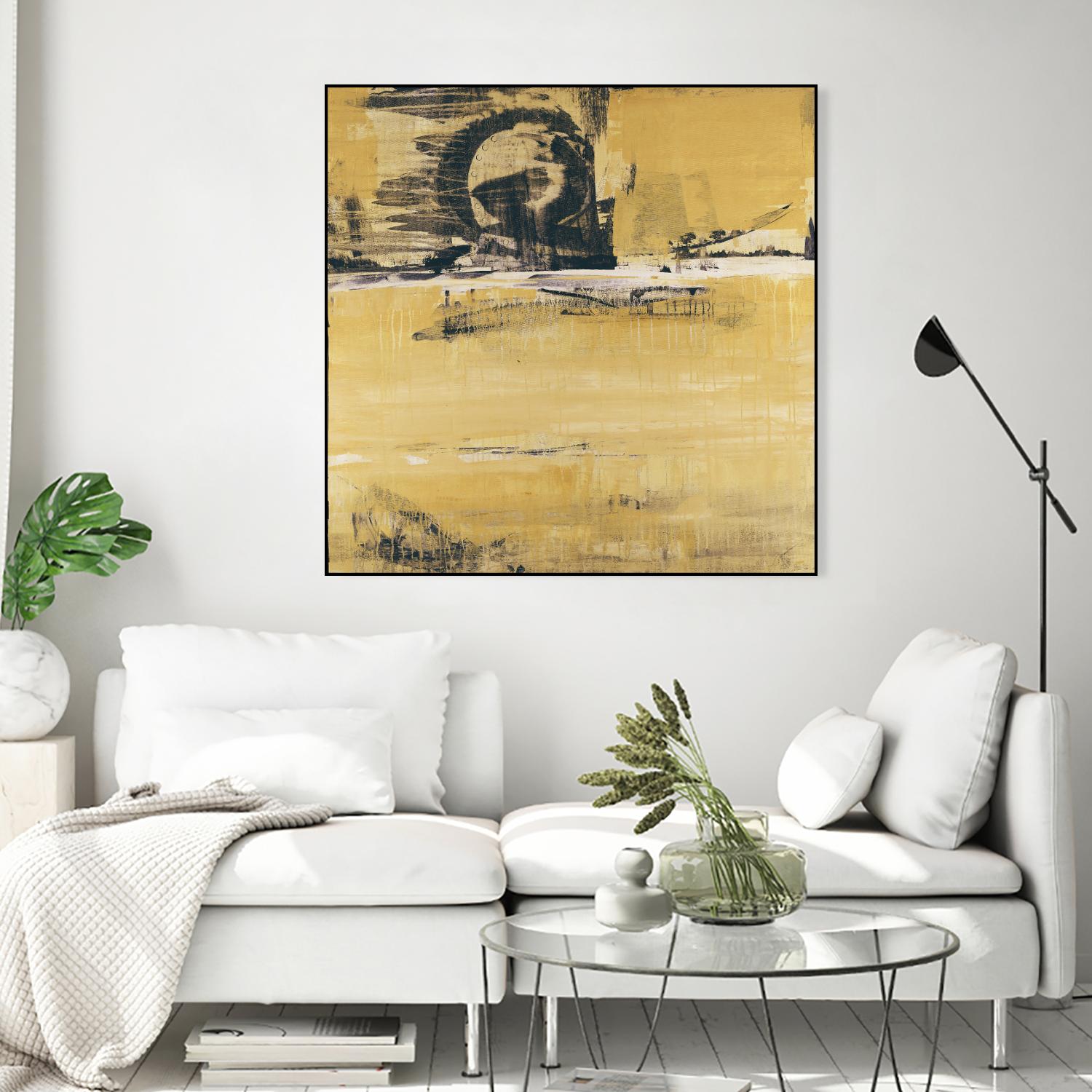 Sandstorm by Liz Jardine on GIANT ART - grey abstract