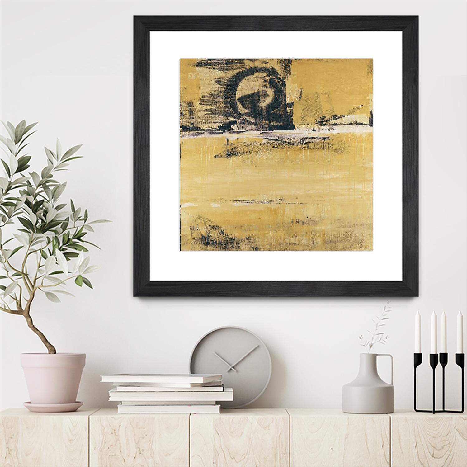 Sandstorm by Liz Jardine on GIANT ART - grey abstract